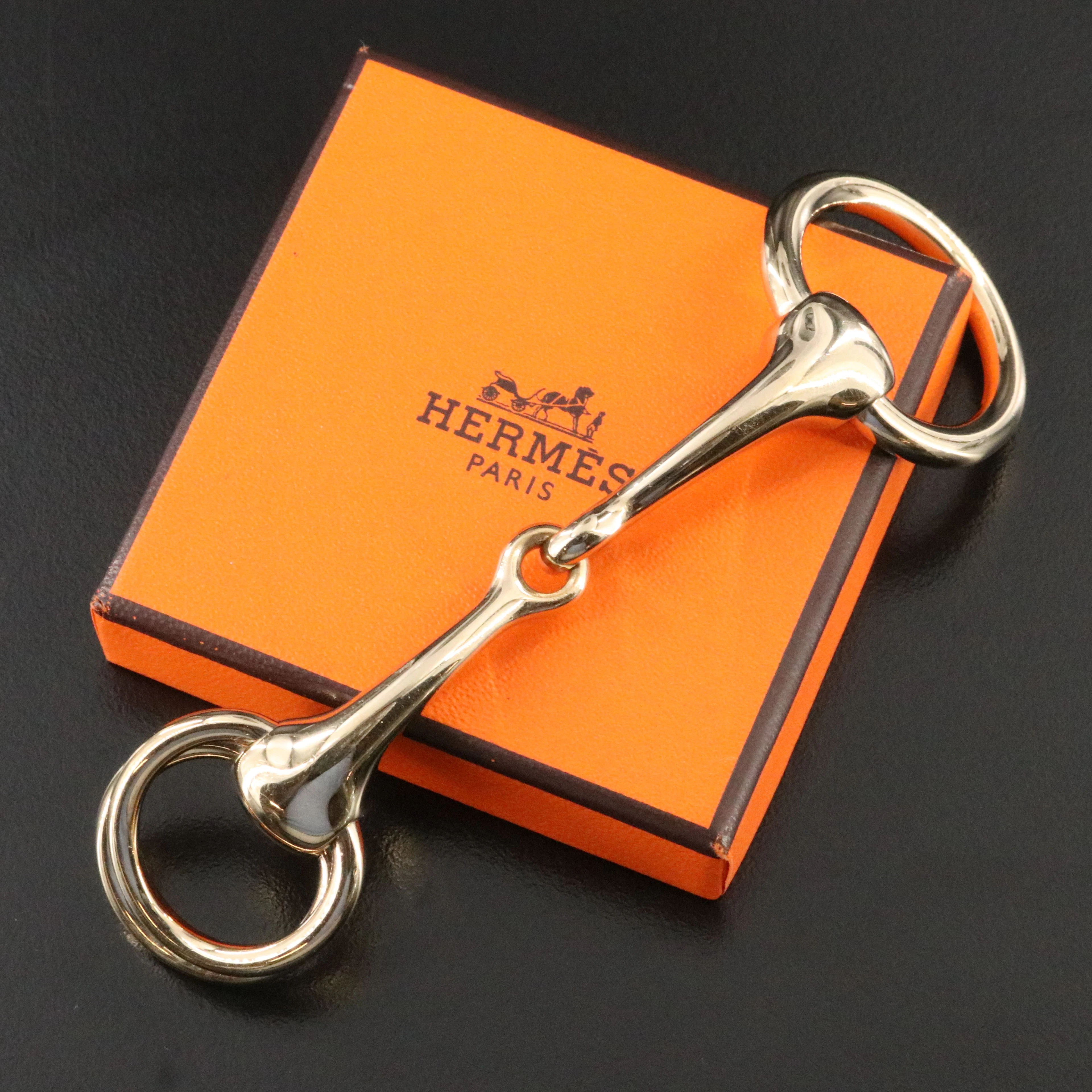 Hermès Large Horsebit Scarf Ring