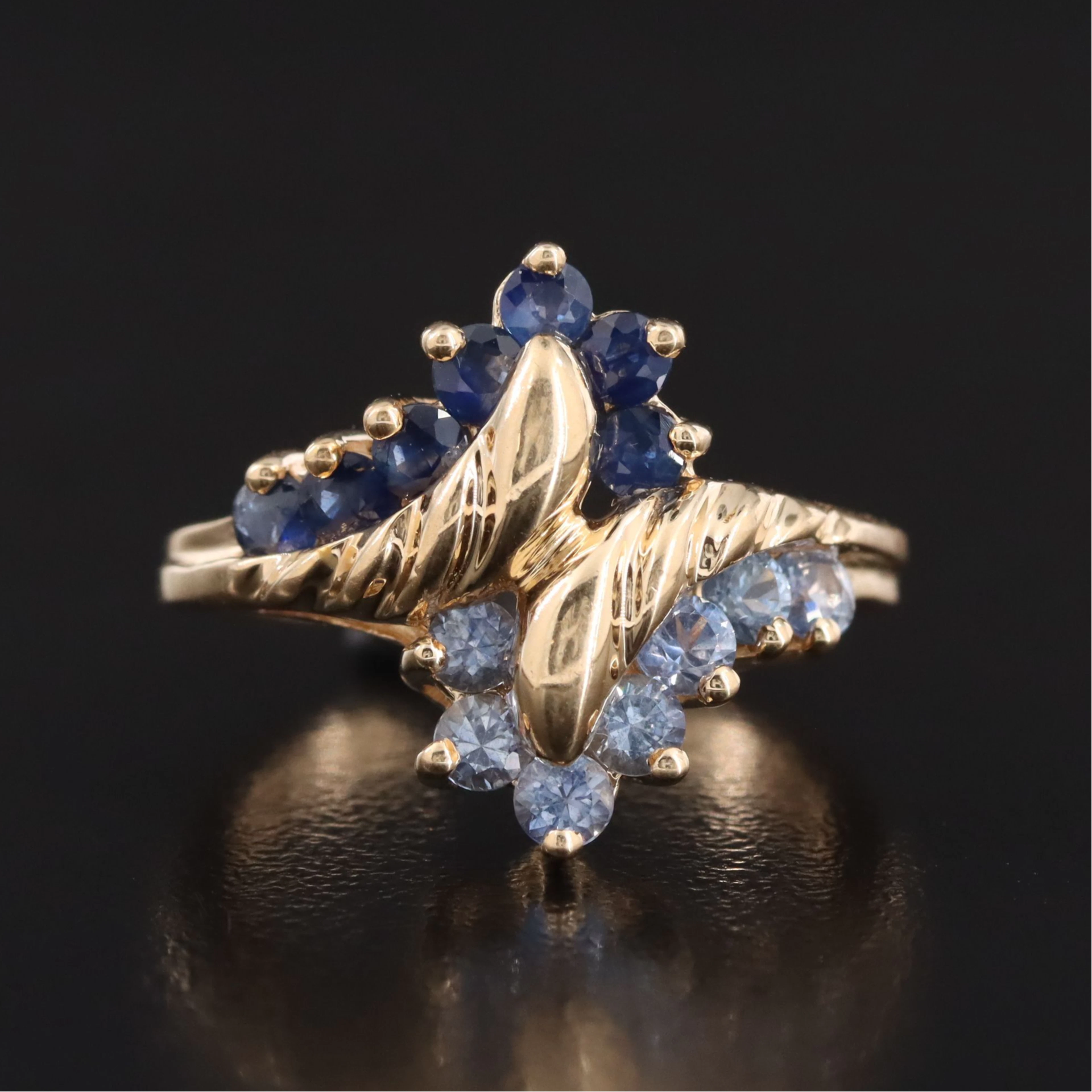 14K Sapphire Ring