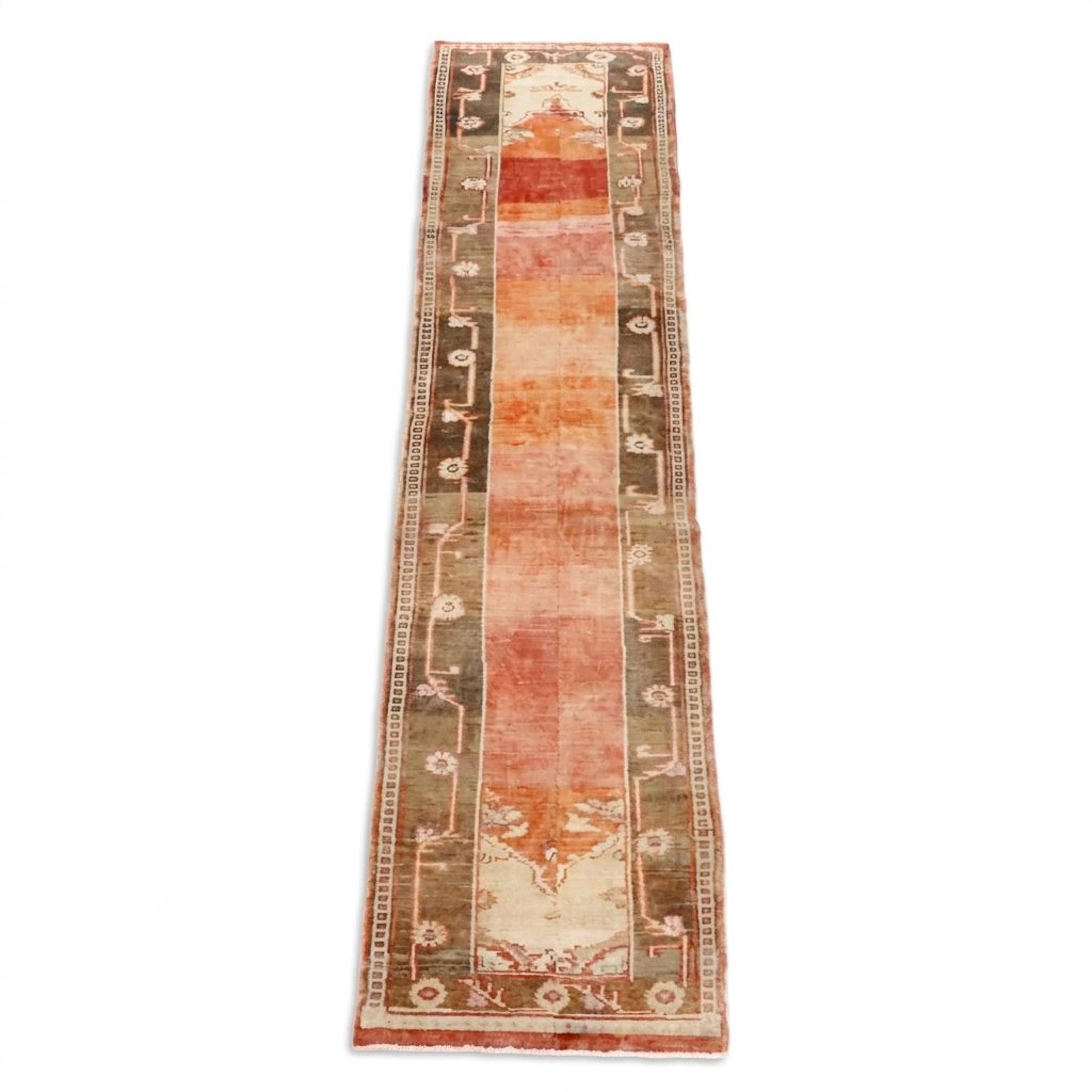 3'2 x 13'6 Hand-Knotted Turkish Kula Style Long Rug