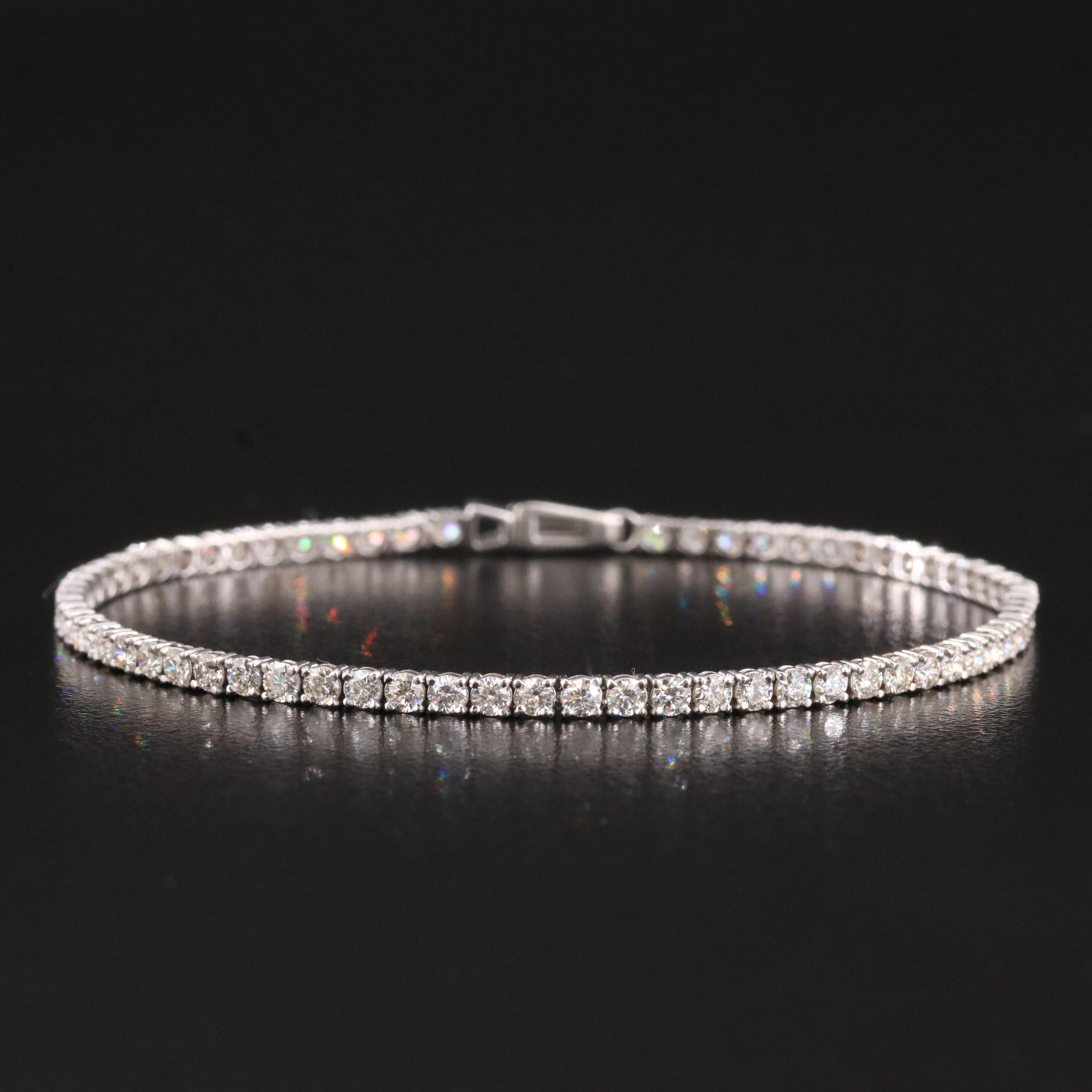 14K 2.67 CTW Diamond Line Bracelet