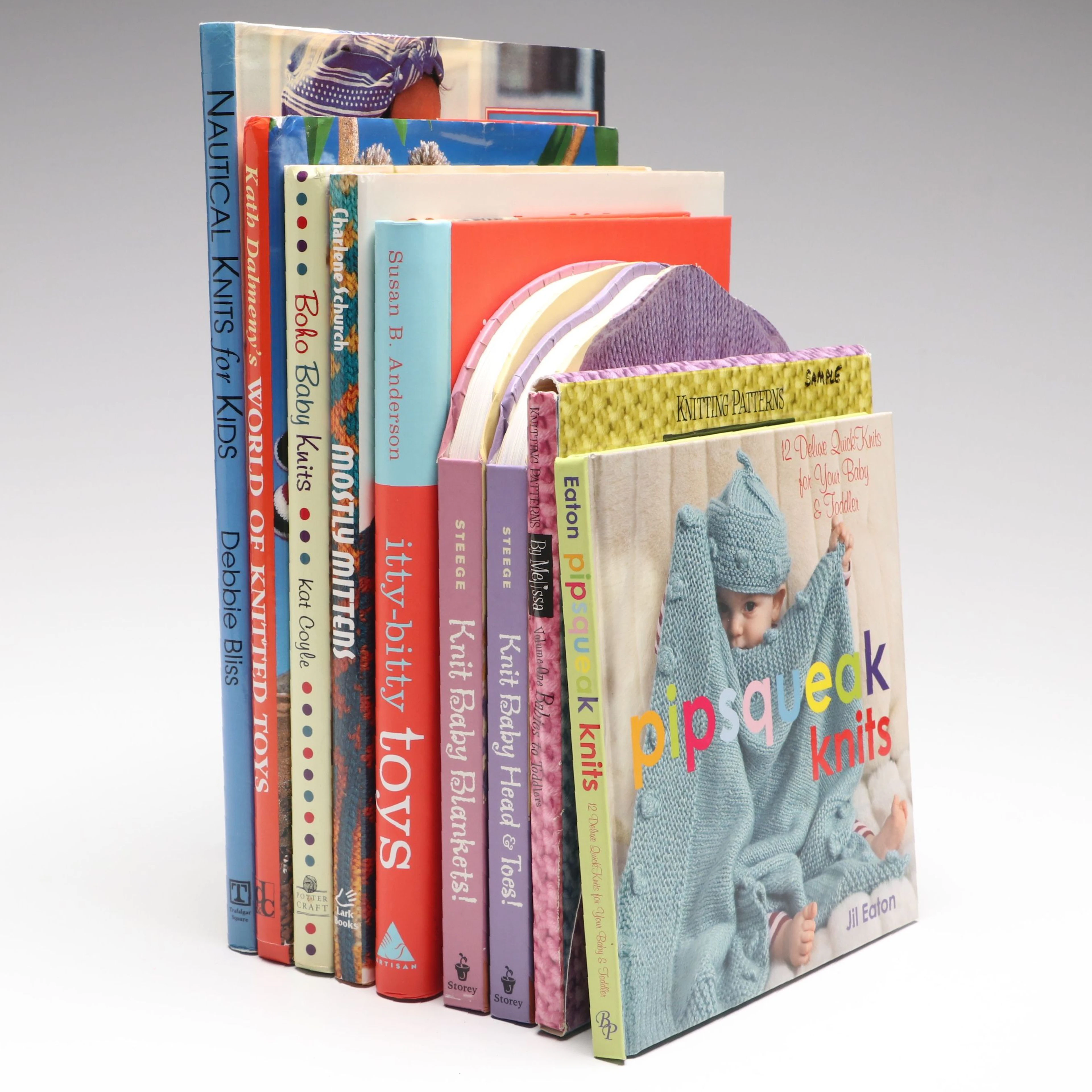 "Knit Baby Head & Toes!," "Itty-Bitty Toys," and More Knitting Books