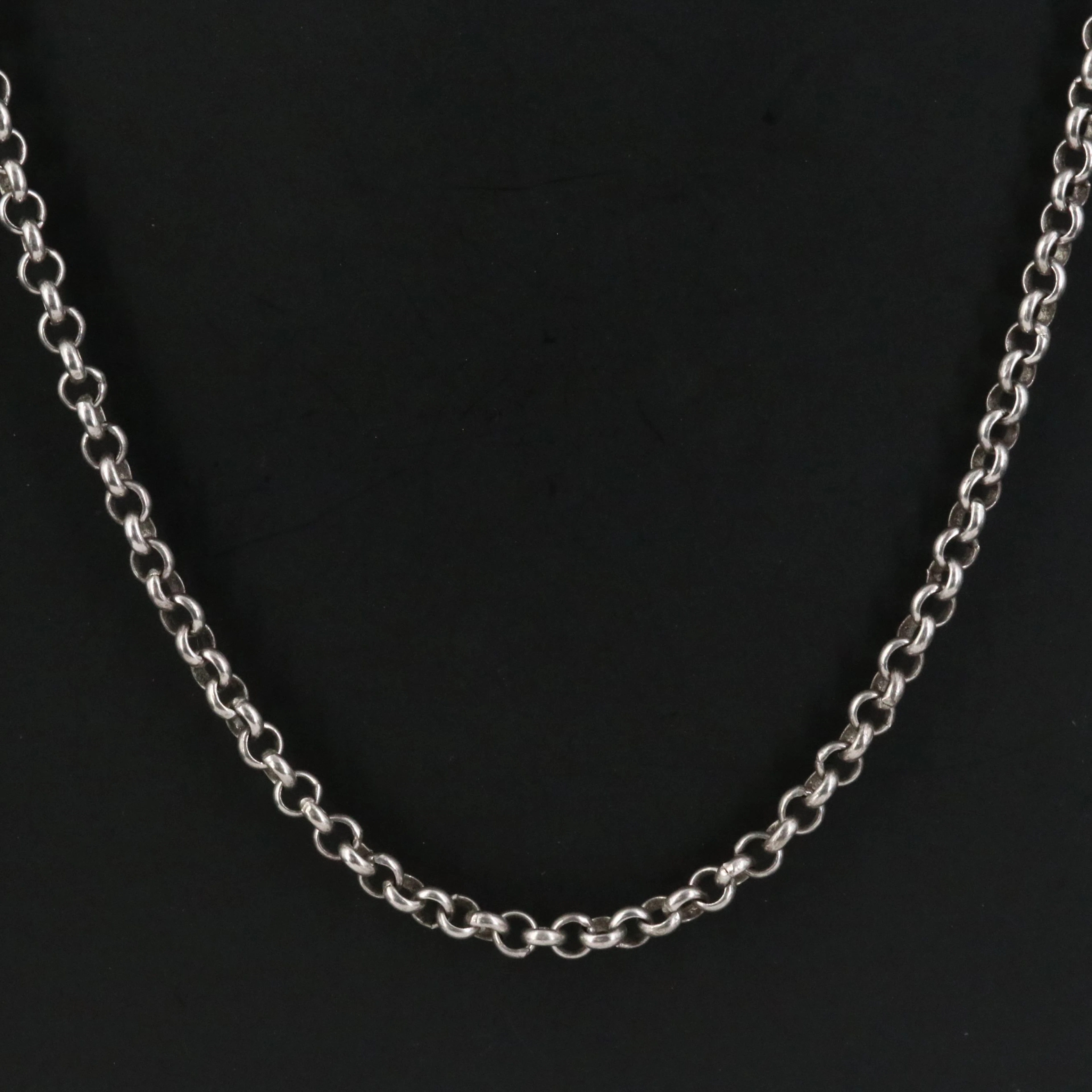 Sterling Rolo Chain Necklace