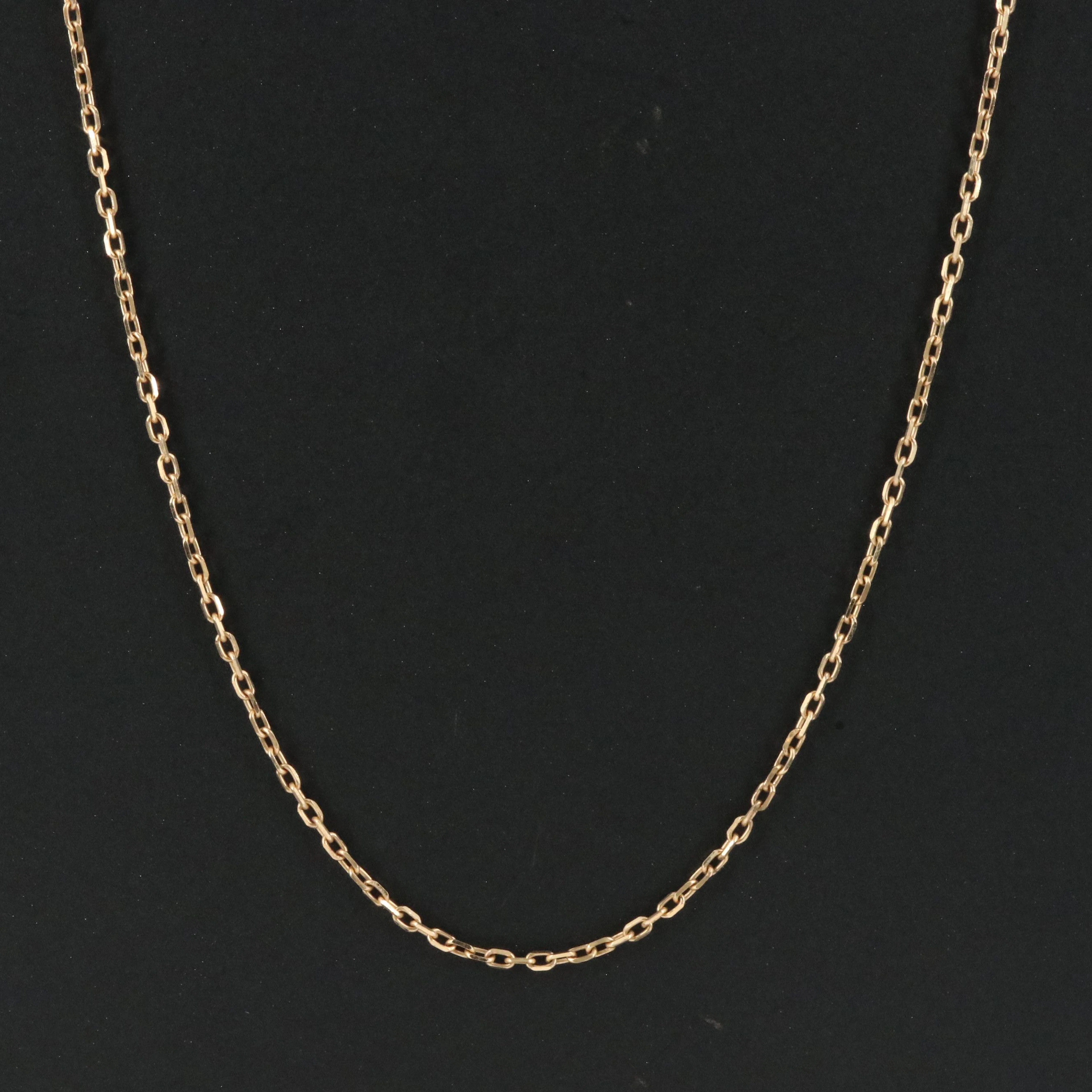 Cartier 18K Cable Chain Necklace