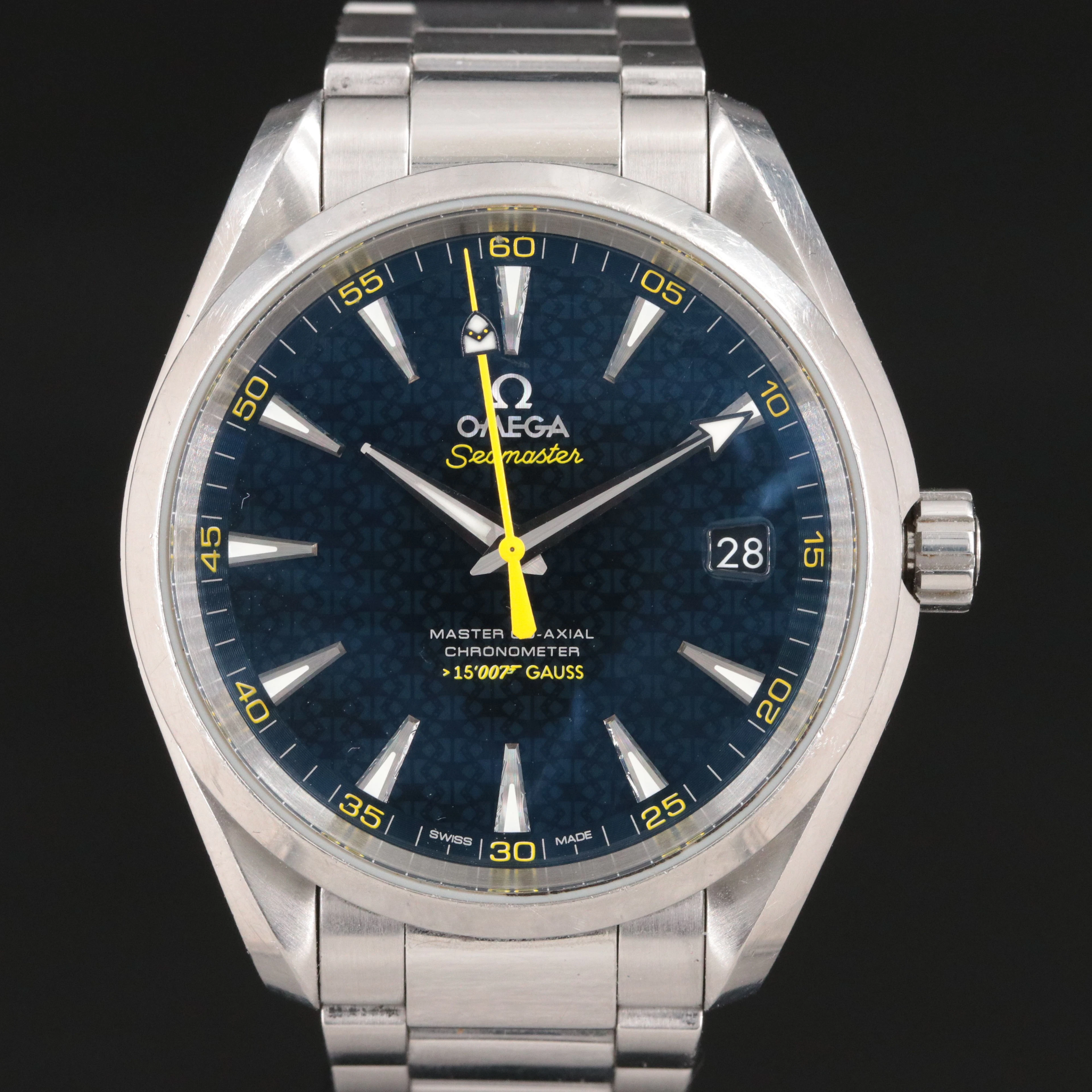 Omega Seamaster Aqua Terra James Bond Limited Edition Watch
