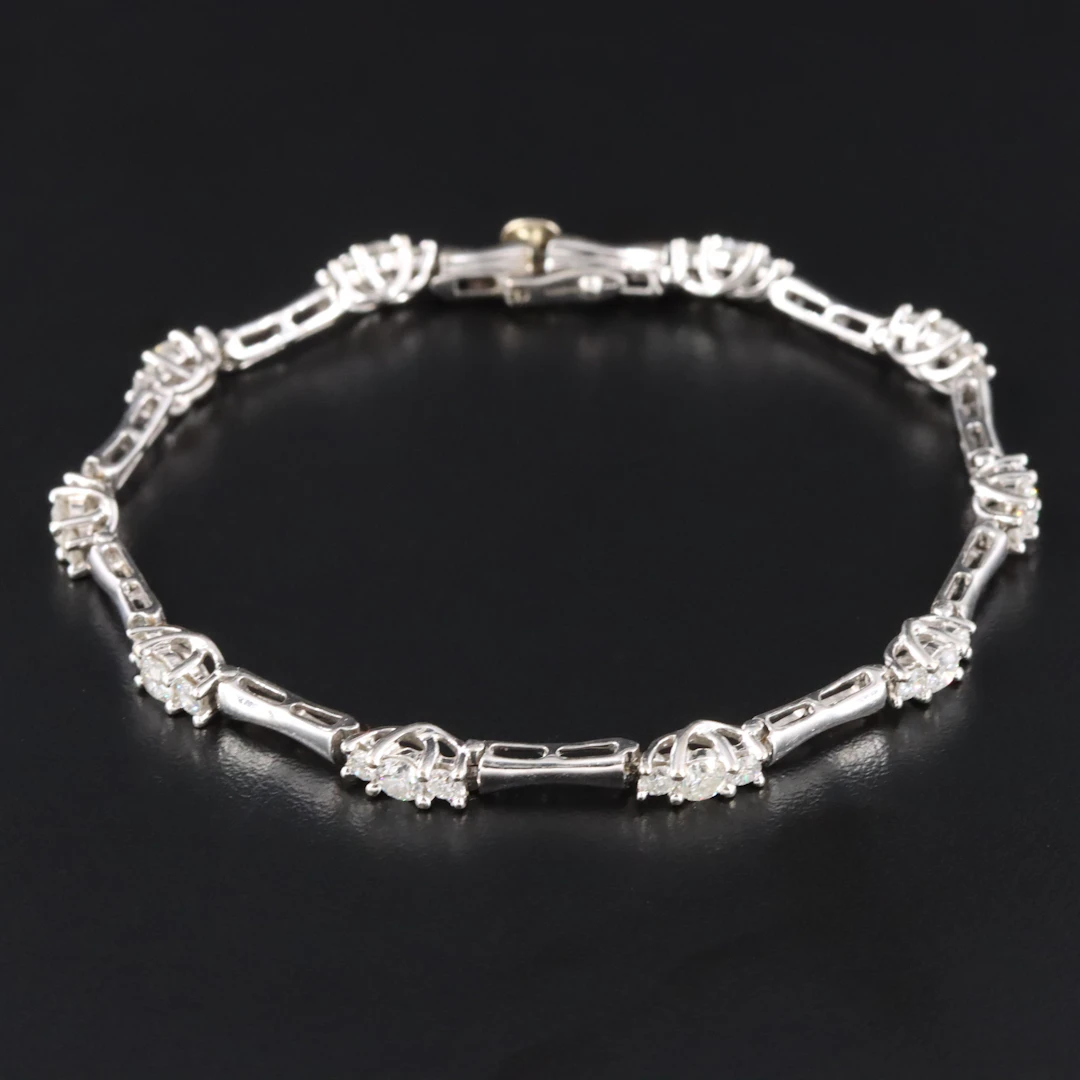 14K 1.70 CTW Diamond Bracelet