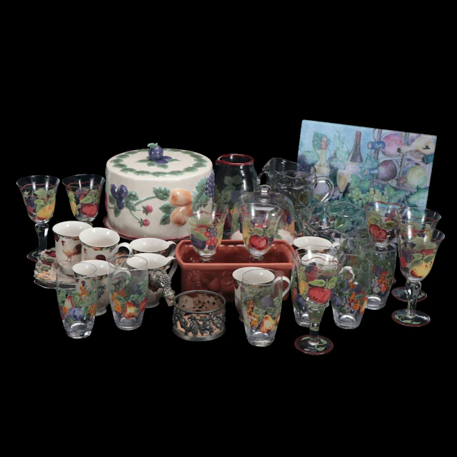 Noble Excellence "Napa Valley" and Other Serveware and Tableware