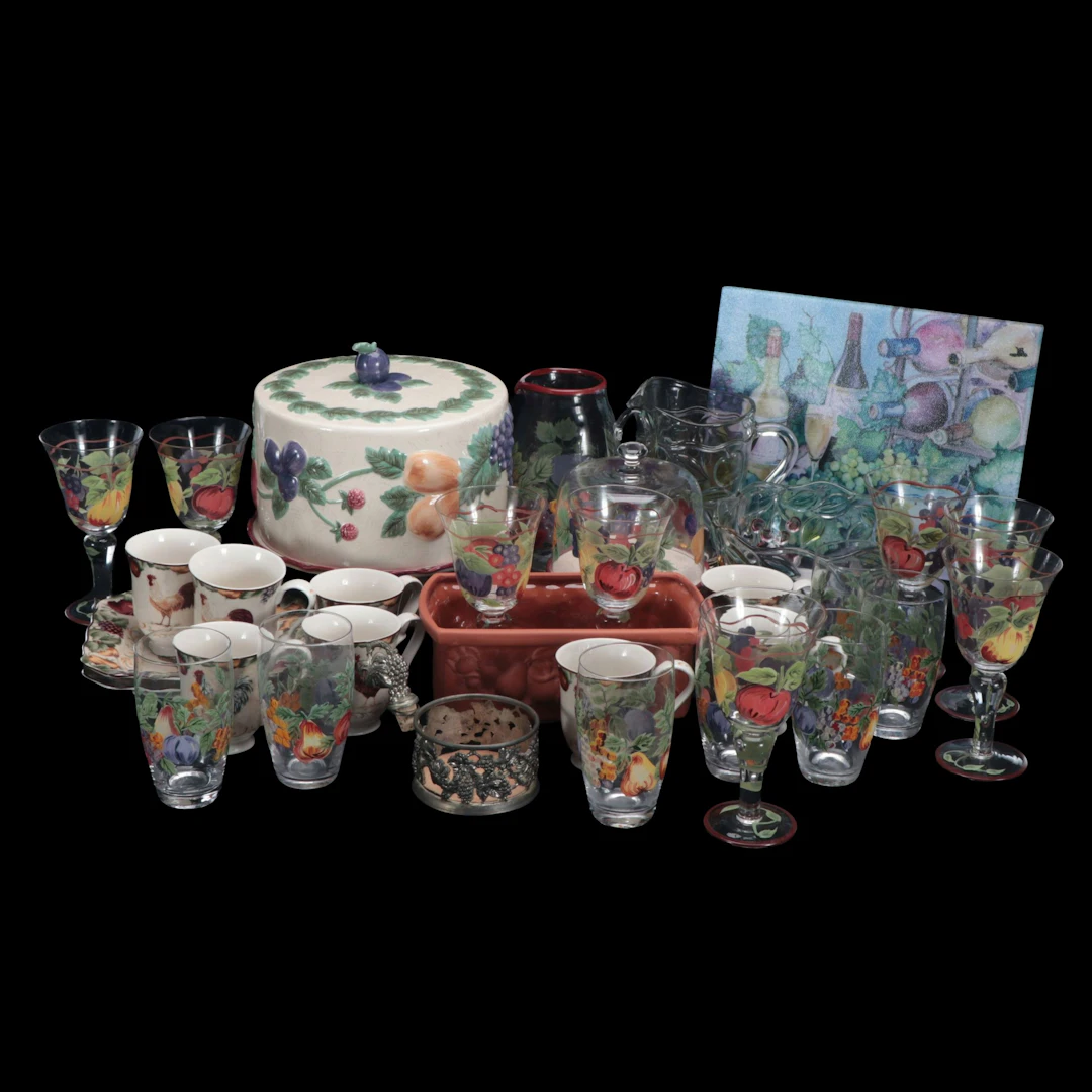 Noble Excellence "Napa Valley" and Other Serveware and Tableware