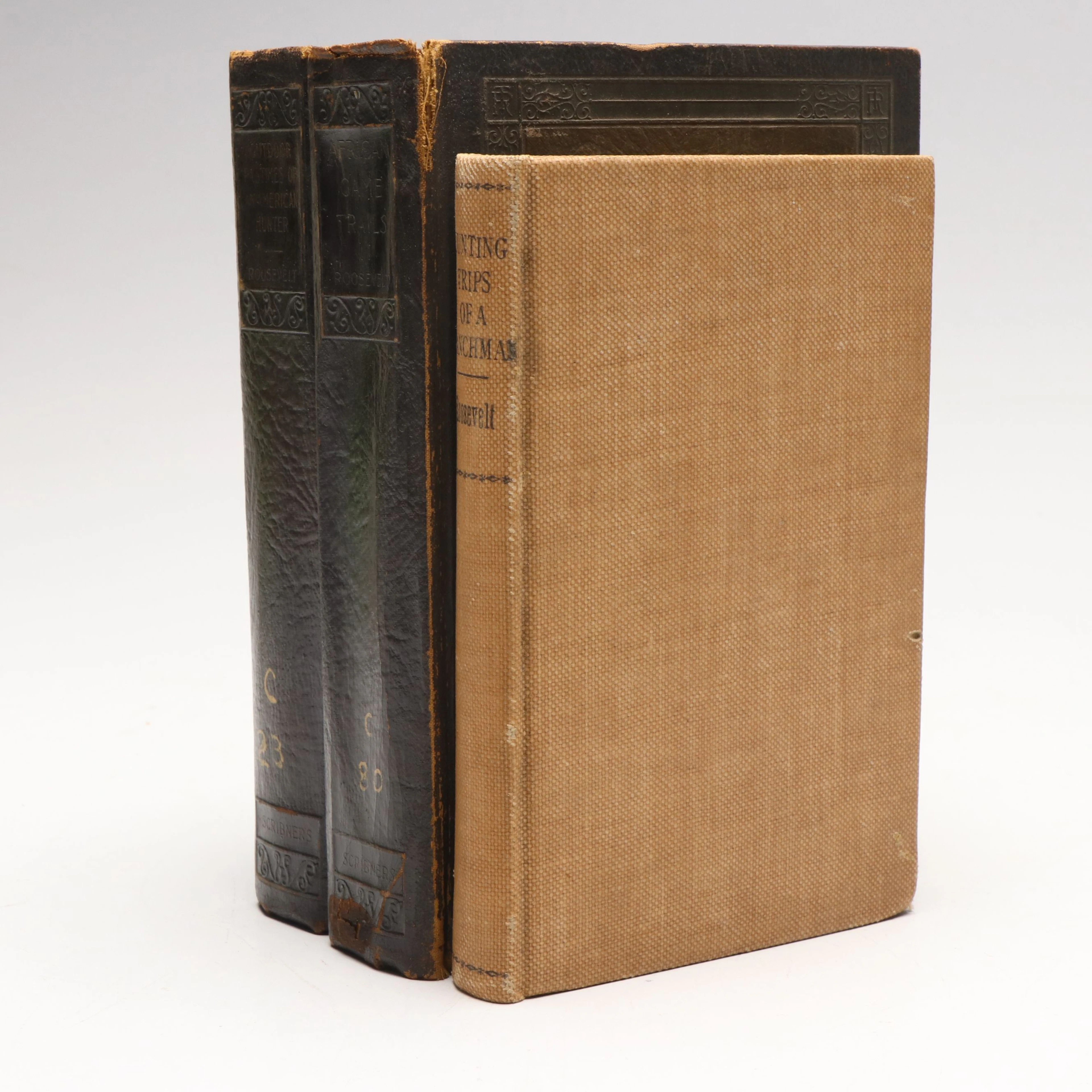 "Hunting Trips of a Ranchman" with More Books by Theodore Roosevelt