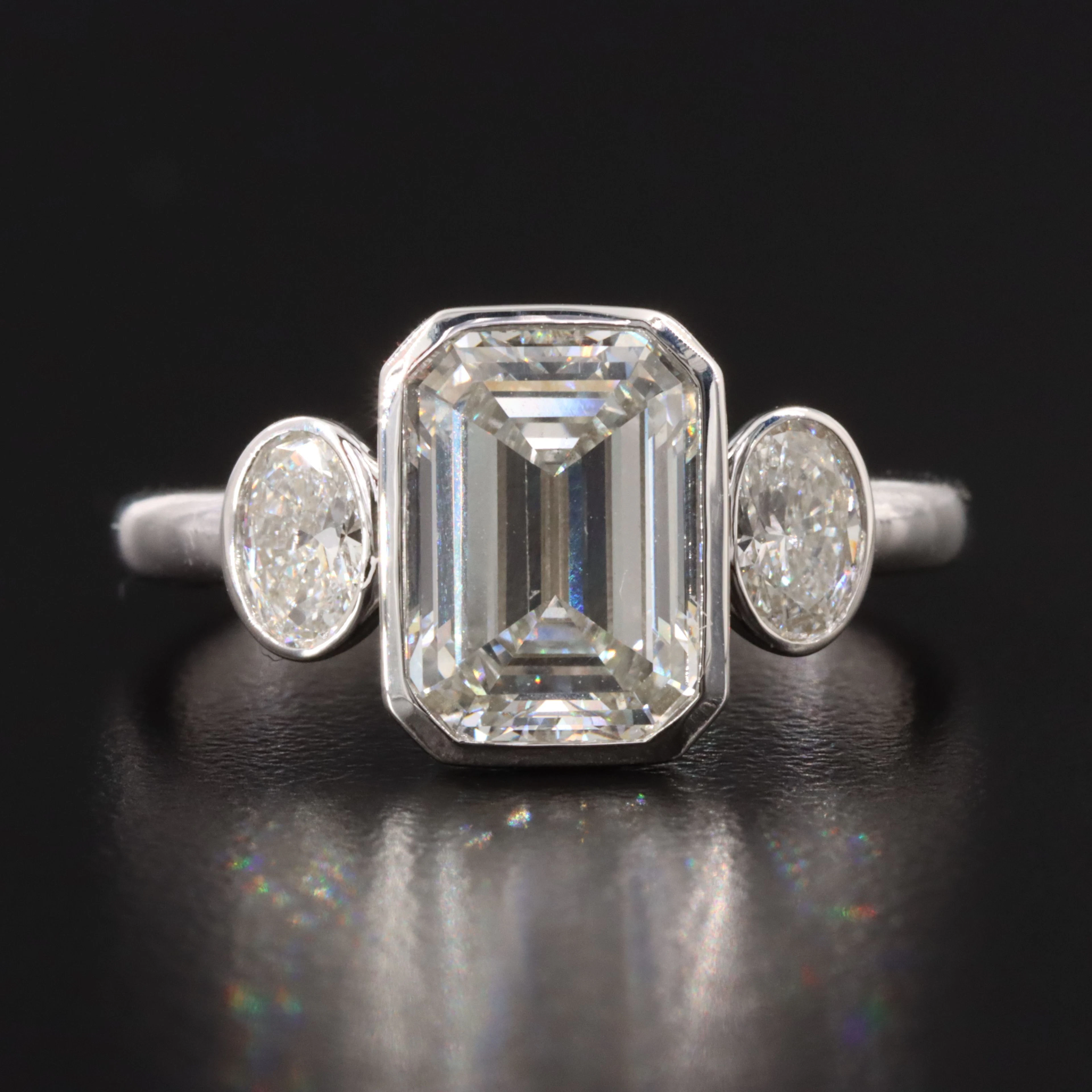 14K 3.00 CTW Lab Grown Diamond Ring with IGI Report