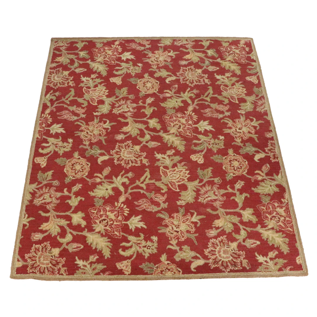 7'10 x 9'9 Hand-Tufted Pottery Barn "Palampore" Area Rug