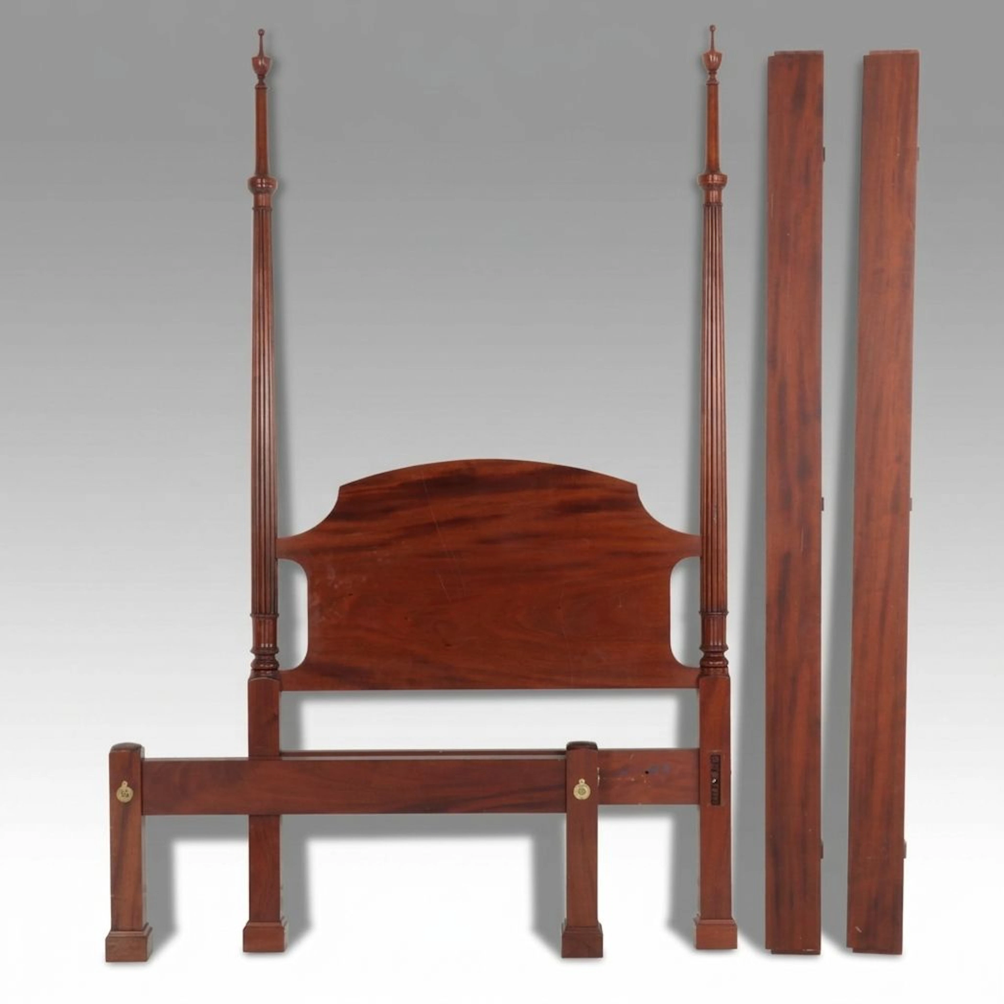 Reid Classics Federal Style Mahogany Twin XL Bed Frame