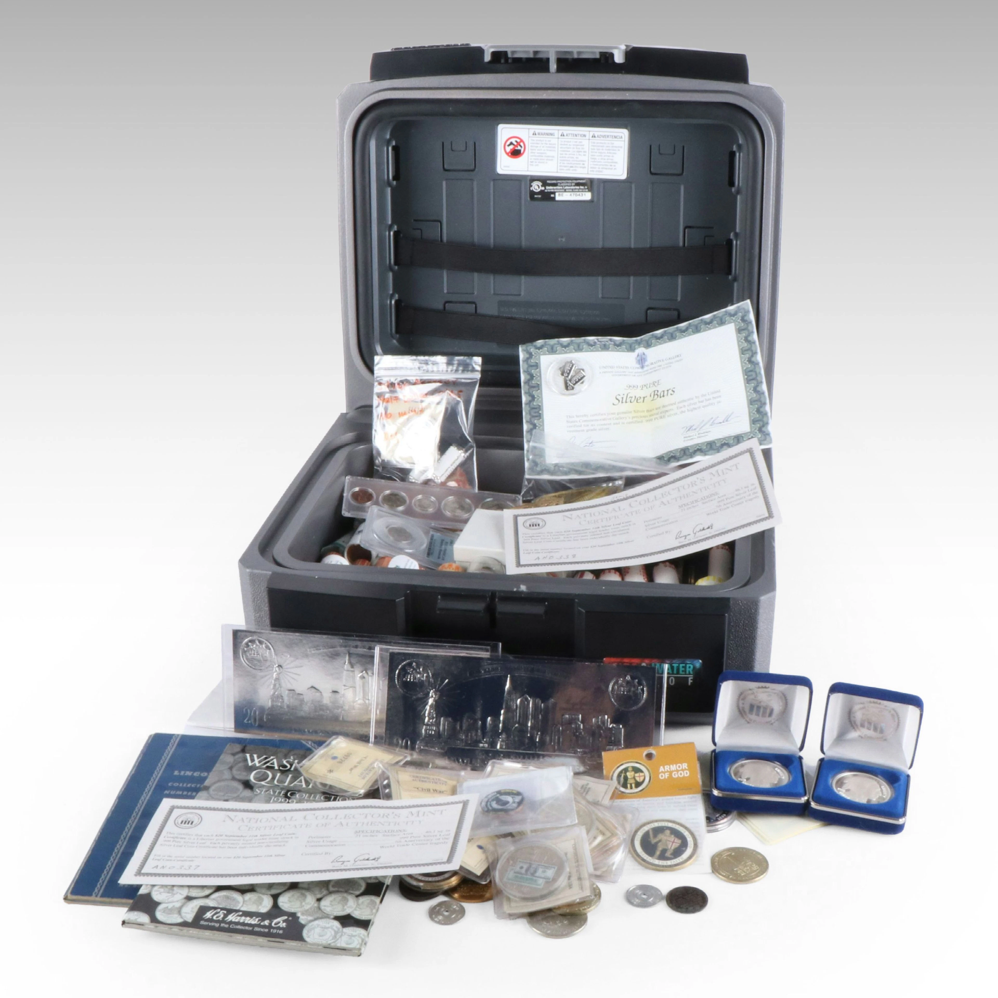 Large Group of Vintage to Modern U.S. Coins, Medals, Tokens, and More