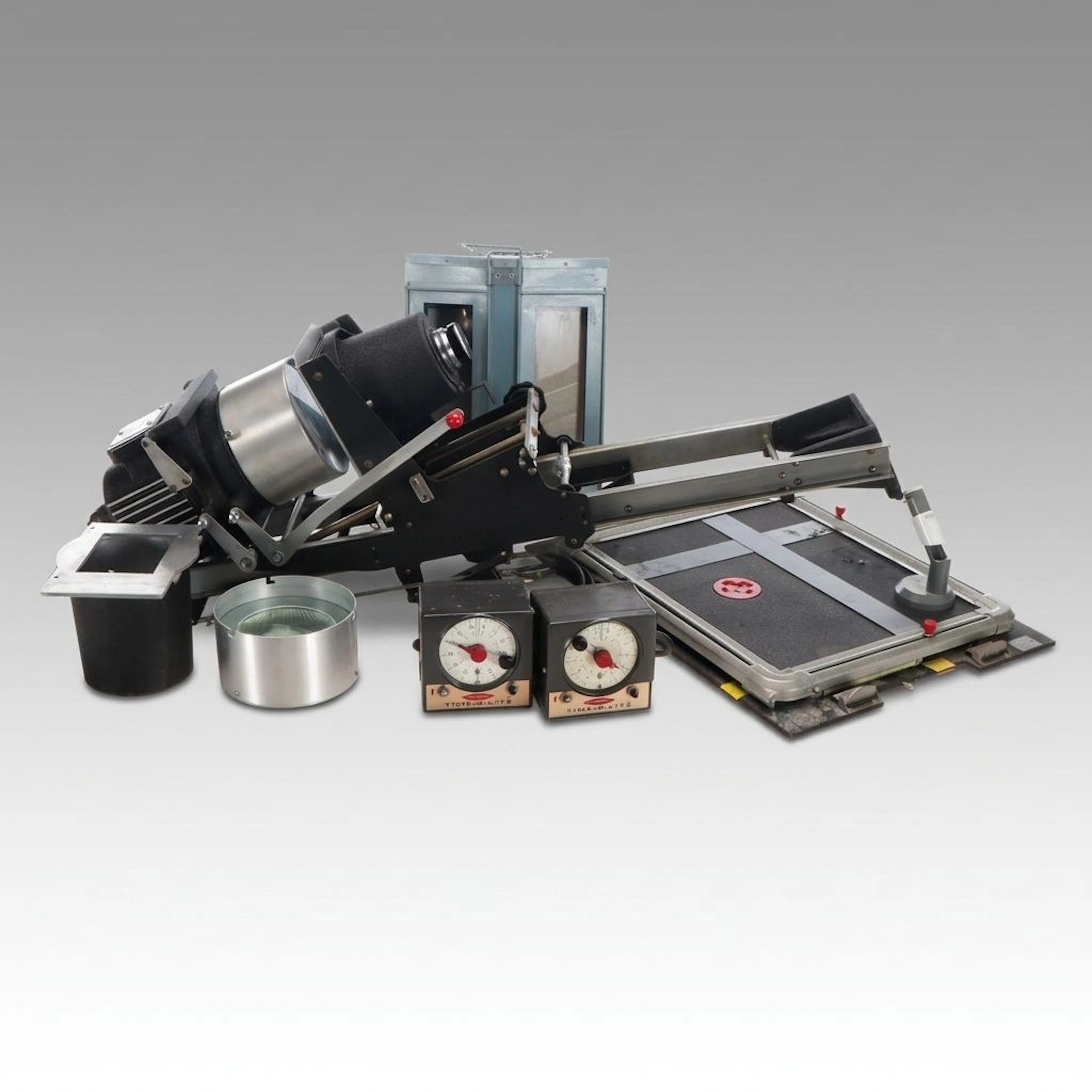 OMEGA Enlarger and Other Darkroom Equipment, Mid-20th Century