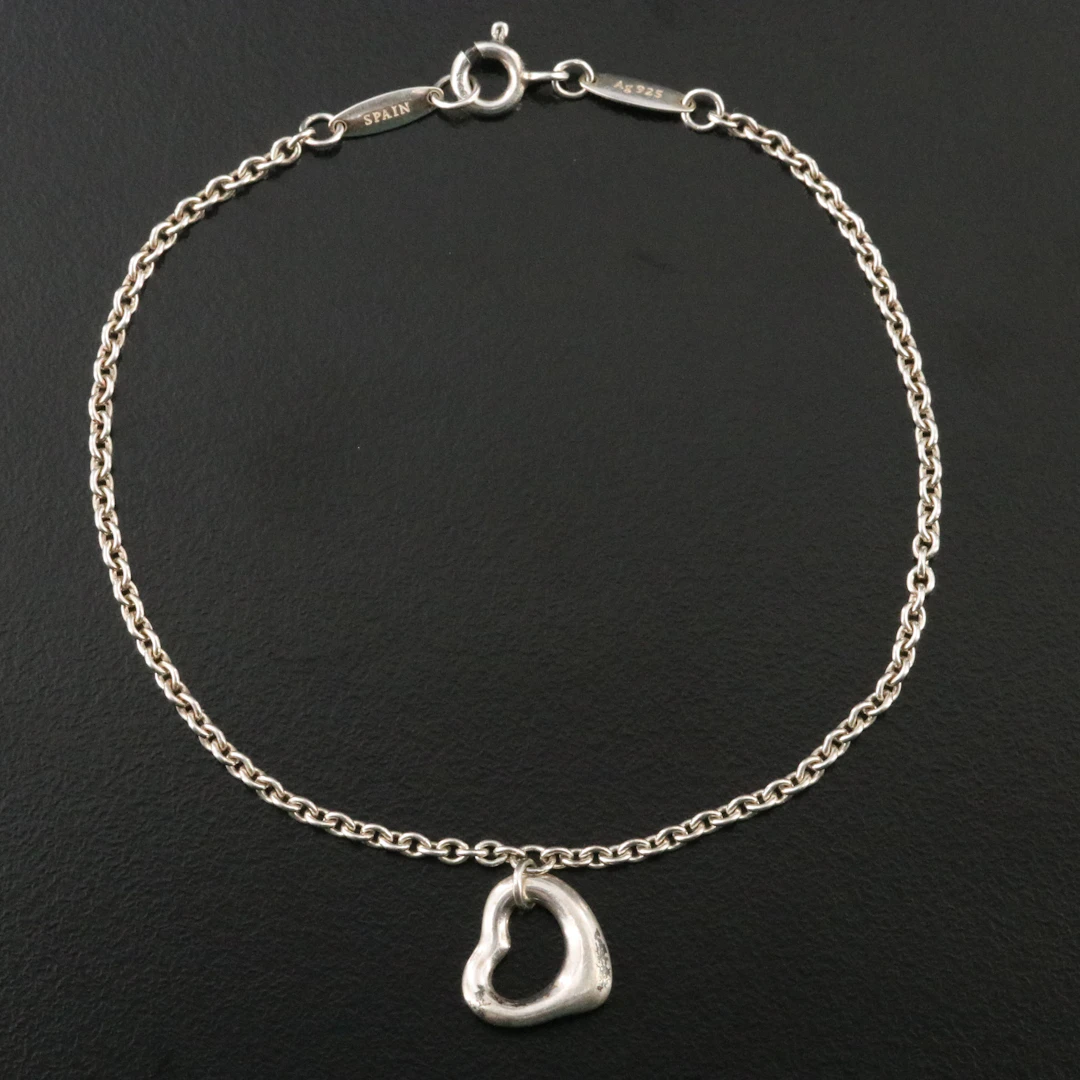 Elsa Peretti for Tiffany & Co. Sterling Open Heart Bracelet