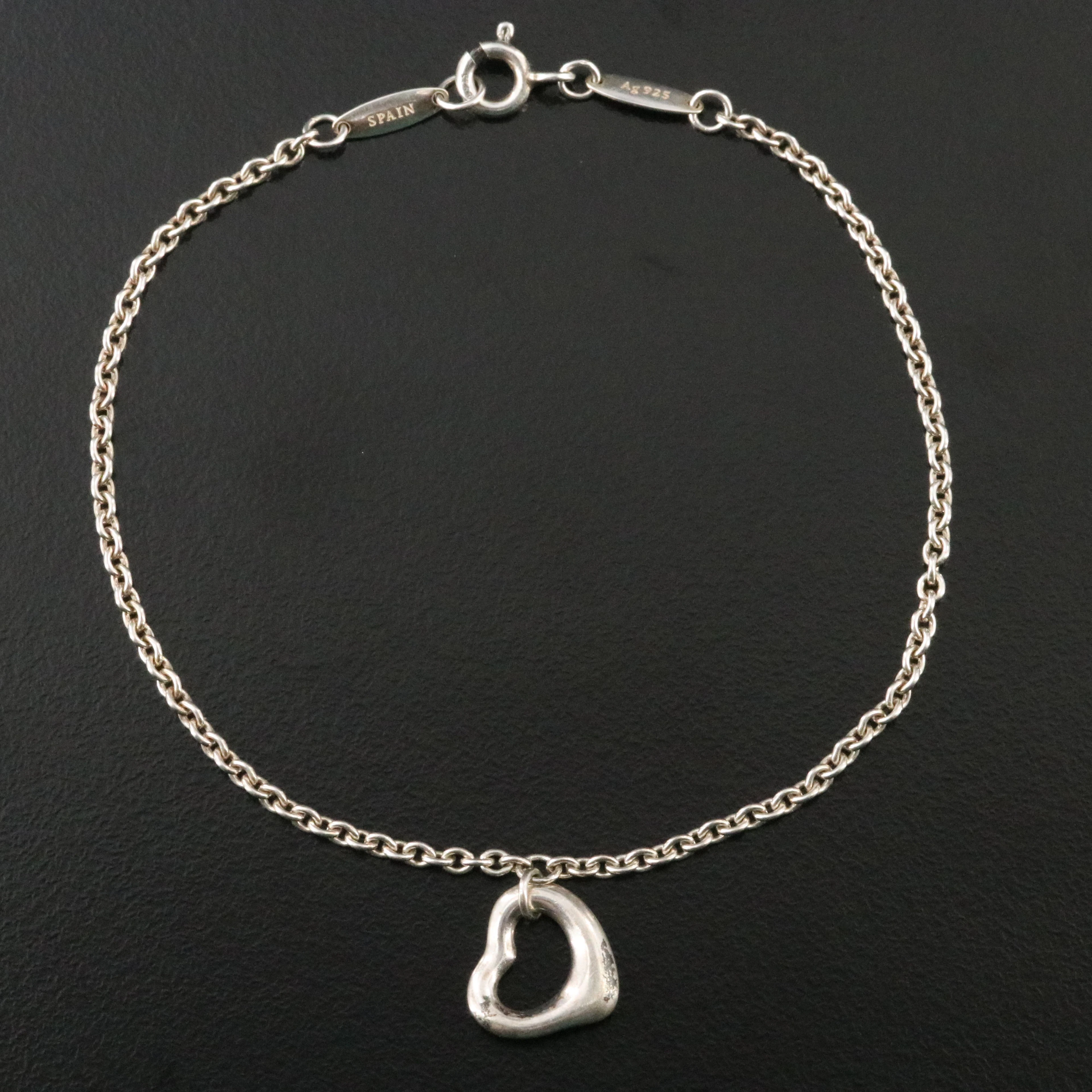 Elsa Peretti for Tiffany & Co. Sterling Open Heart Bracelet