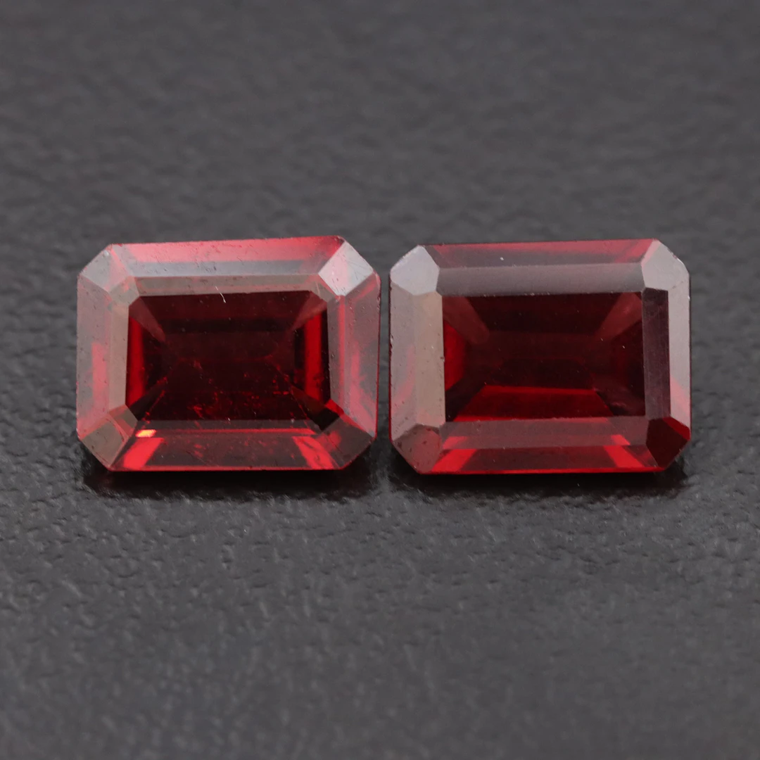 Loose 4.59 CTW Garnet Matched Pair