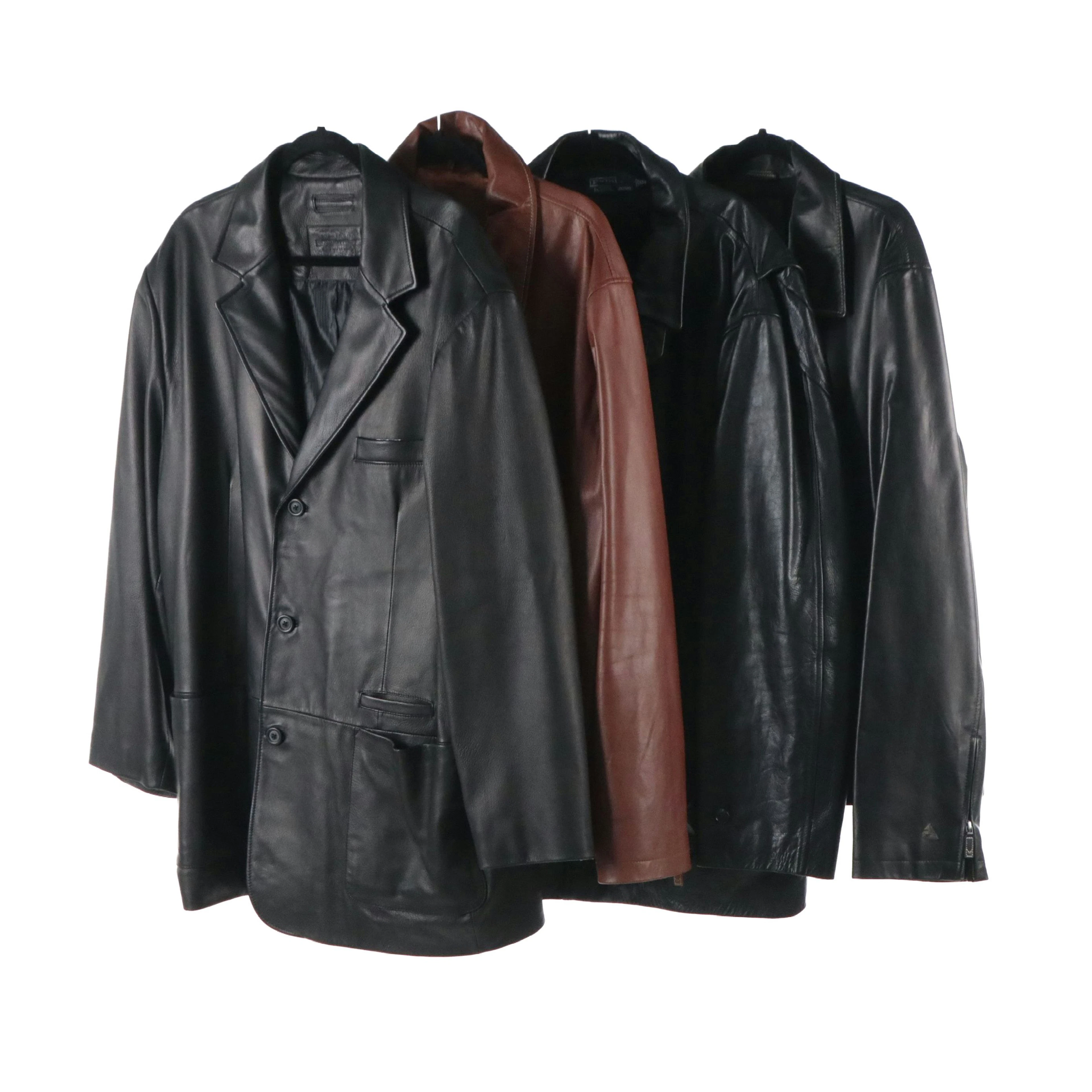 MICHAEL Michael Kors, Polo Ralph Lauren, and Roundtree & Yorke Leather Jackets
