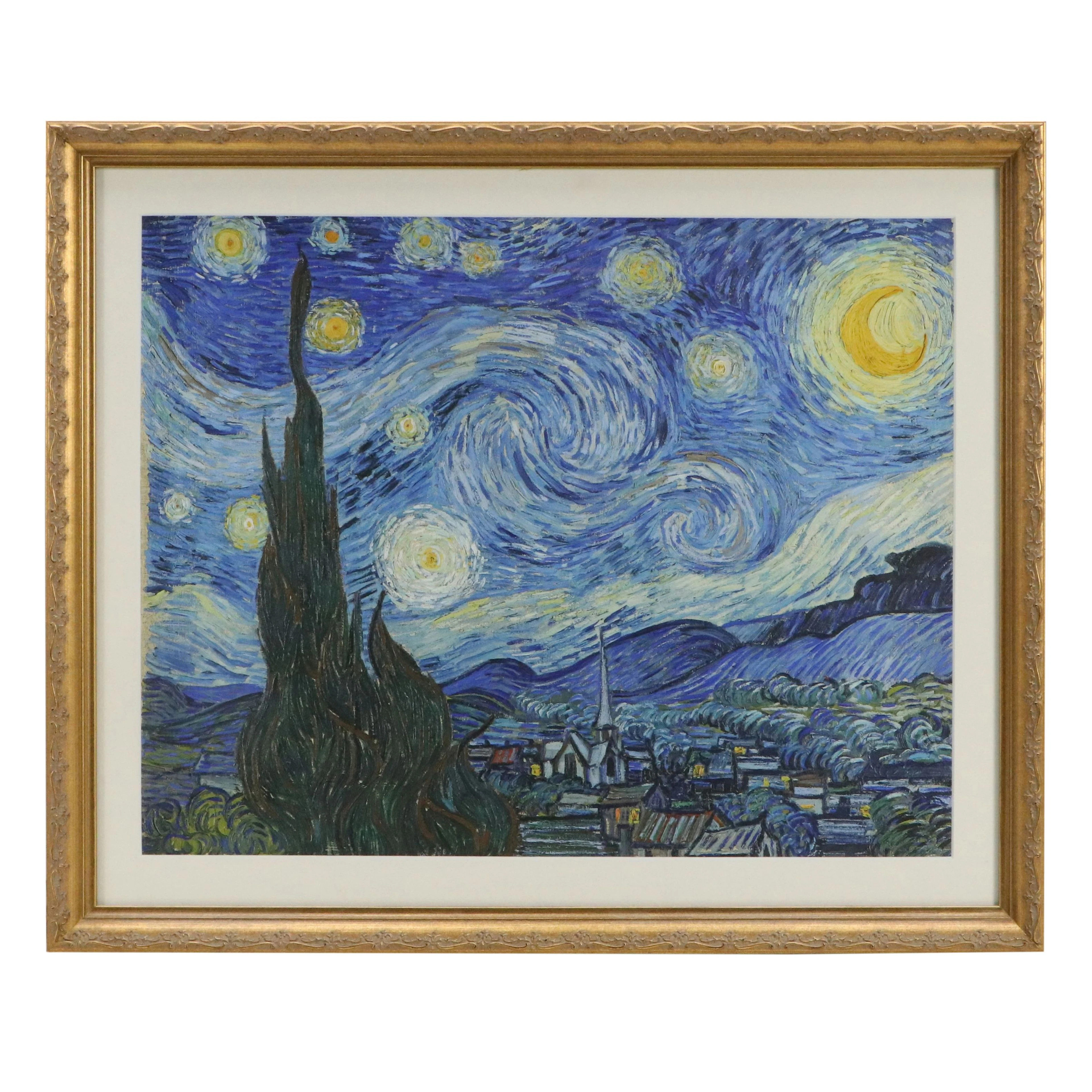 After Vincent Van Gogh Giclée Print "La Nuit étoilée"