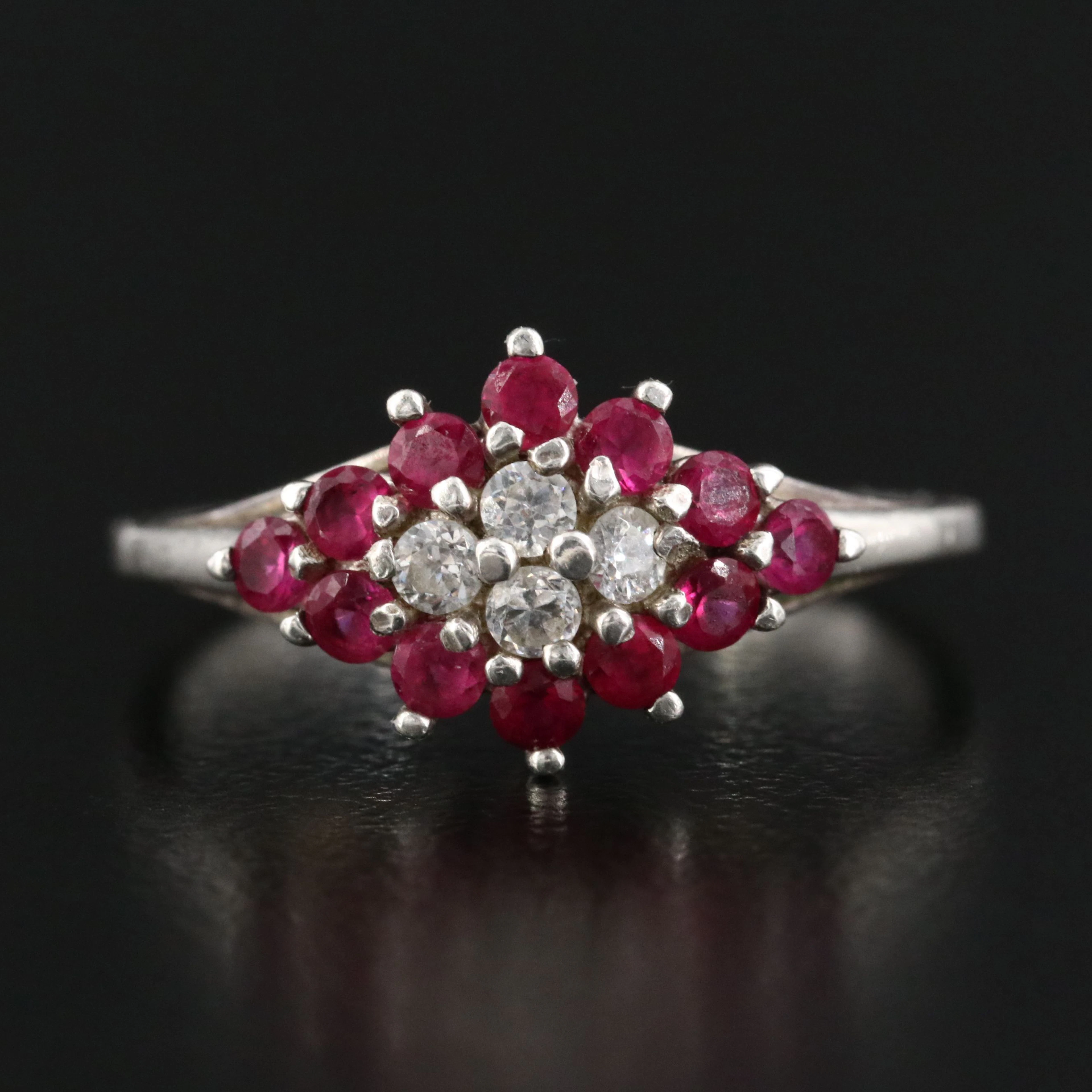 Sterling Ruby and CZ Ring