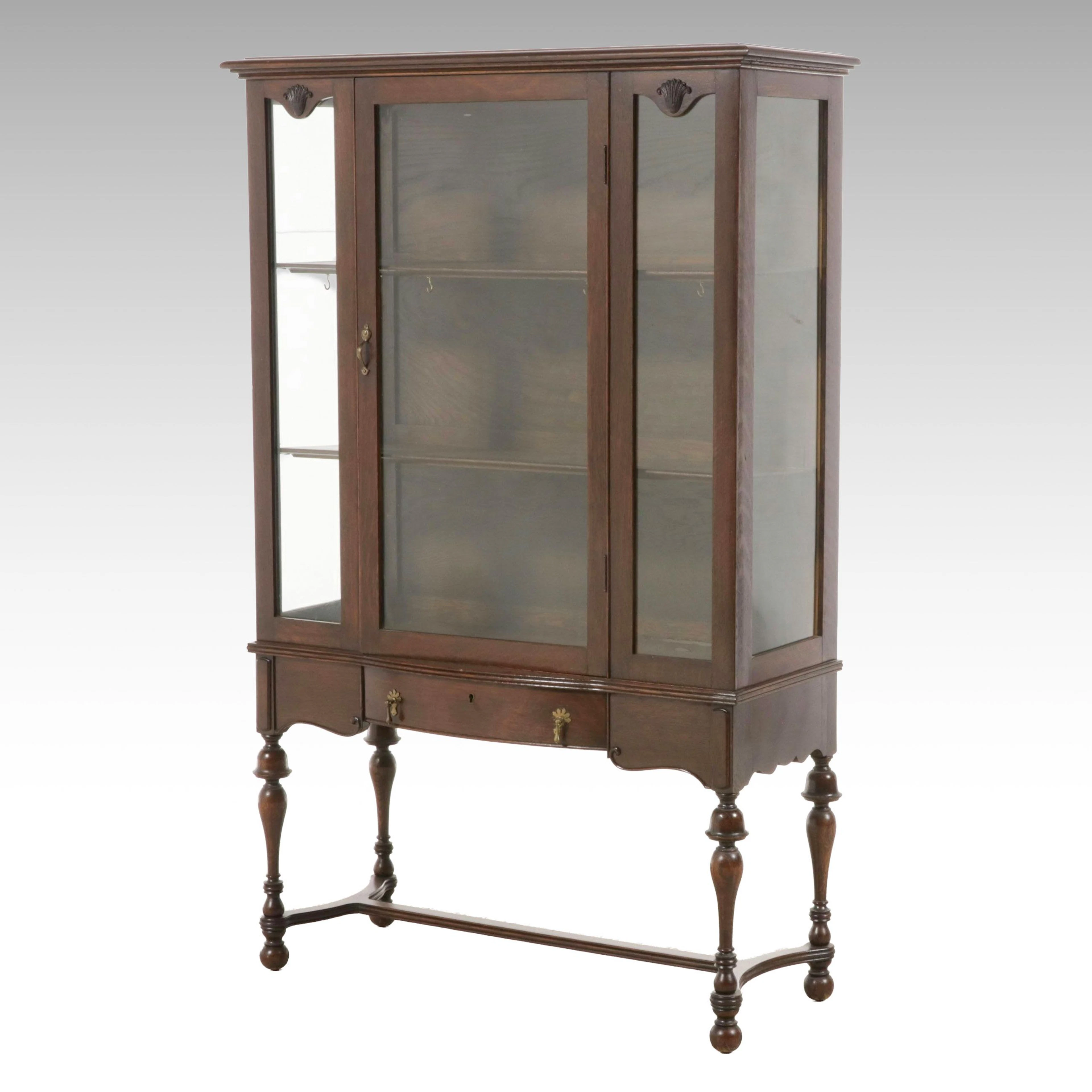 Marietta Chair Co. Edwardian Mahogany China Cabinet