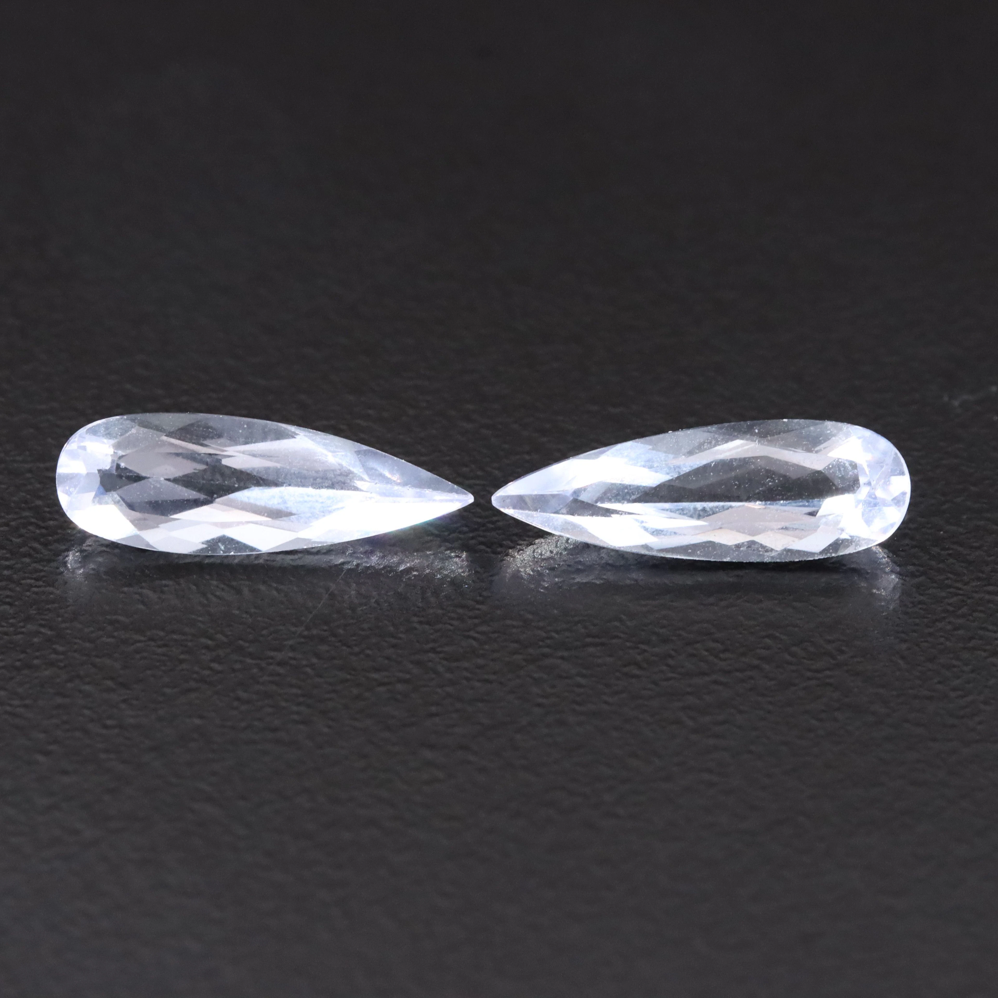 Loose 3.19 CTW Aquamarine Pair