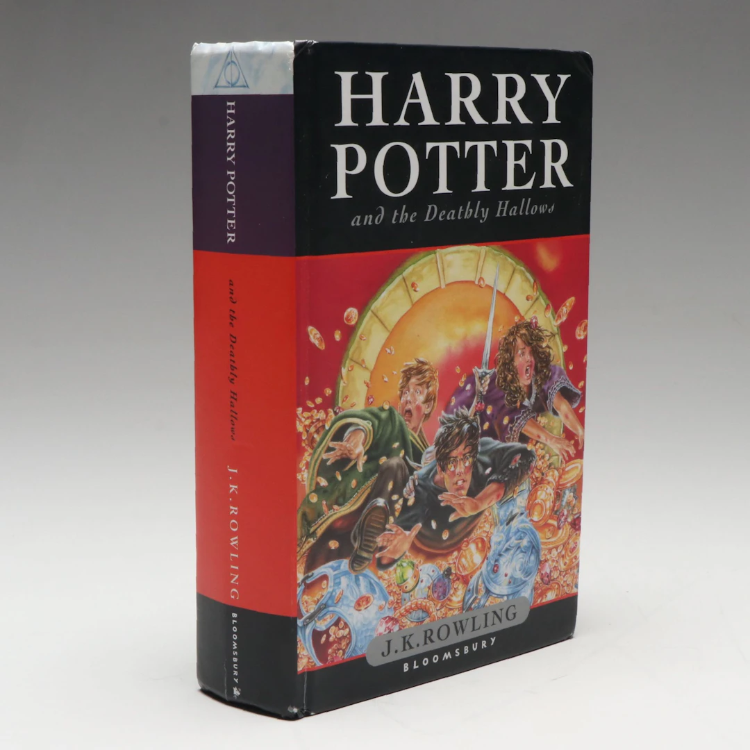 First UK Edition "Harry Potter and the Deathly Hallows" by J. K. Rowling