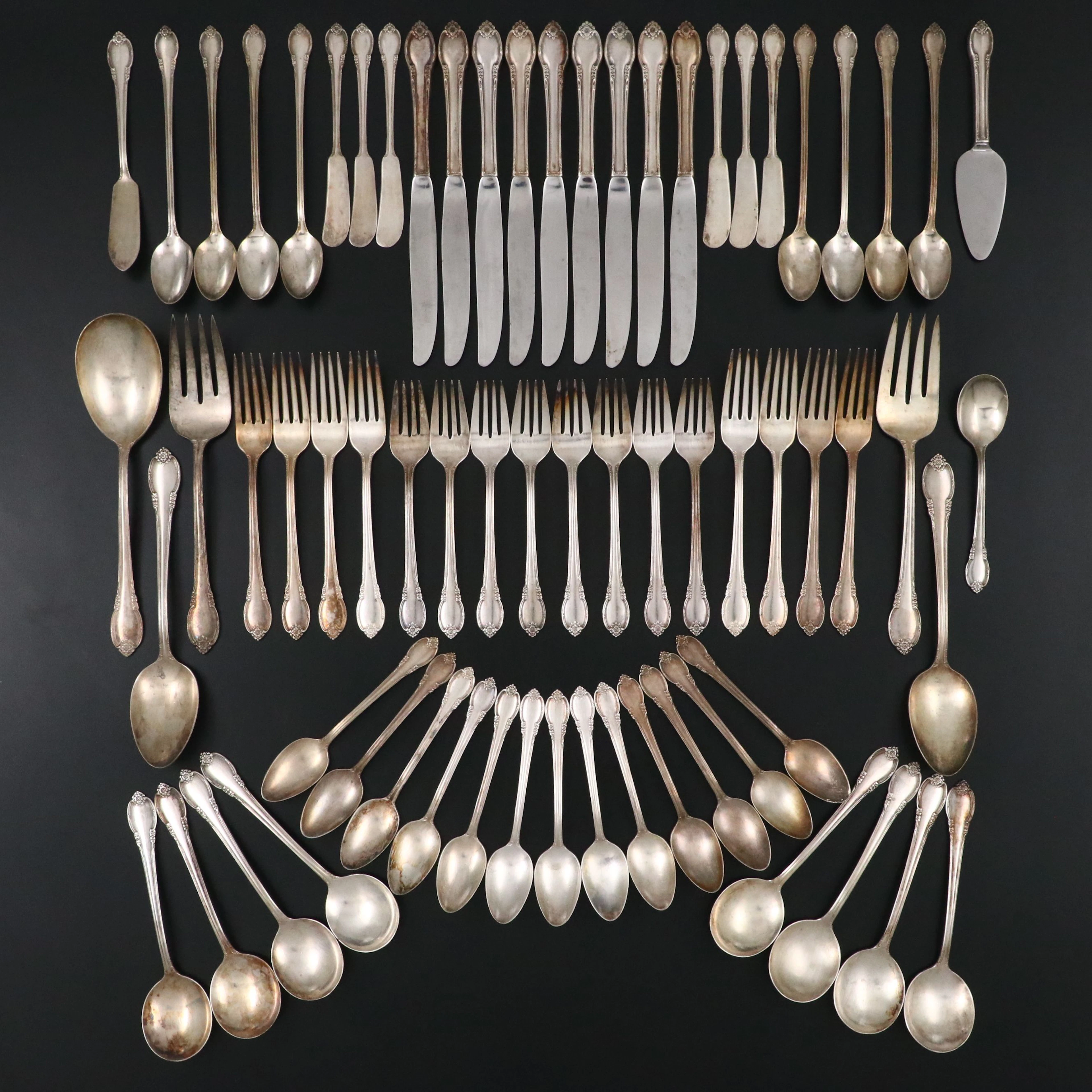 Rogers Bros. "Remembrance" Silver Plated Flatware