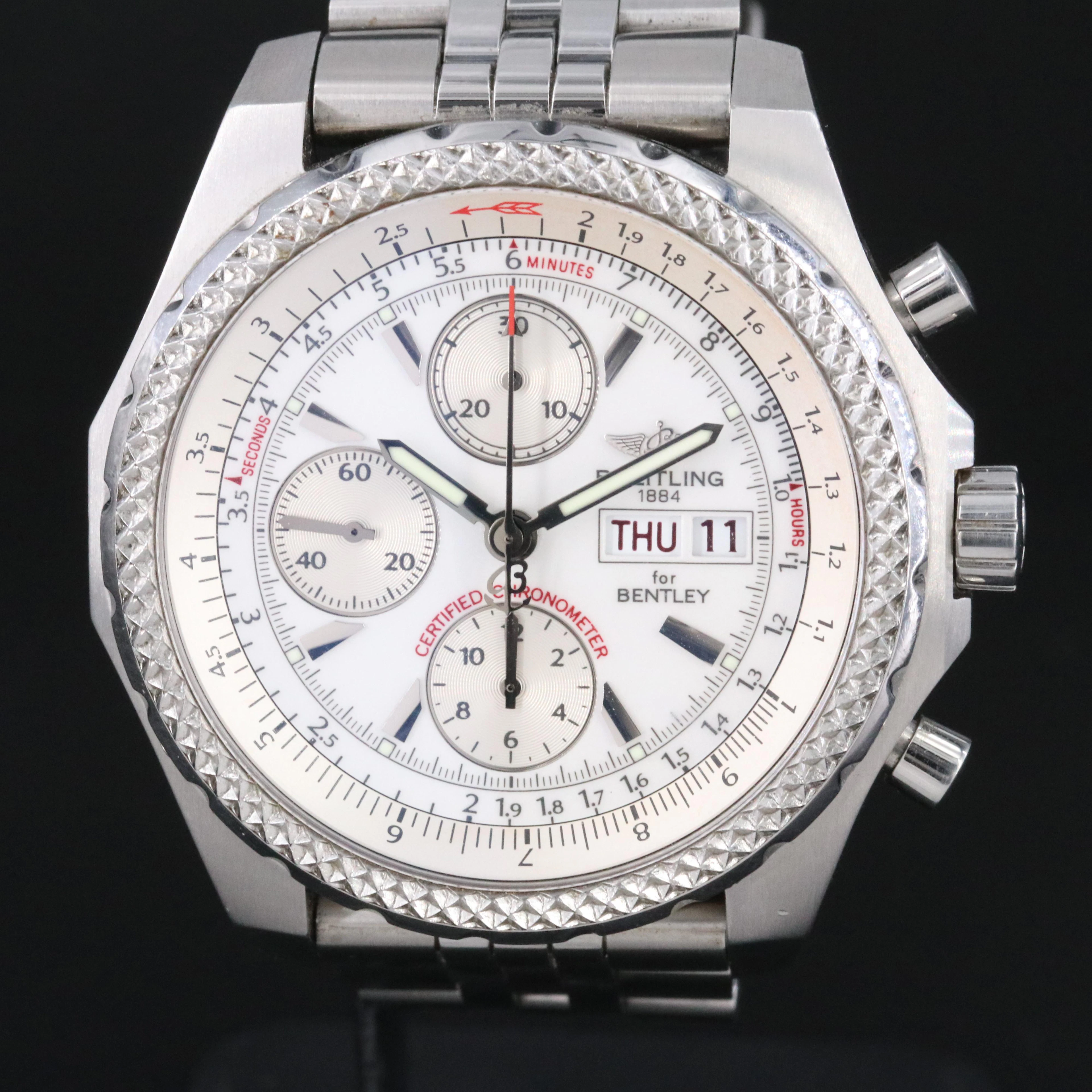 Breitling for Bentley GT AI3363 Chronograph Day-Date Watch