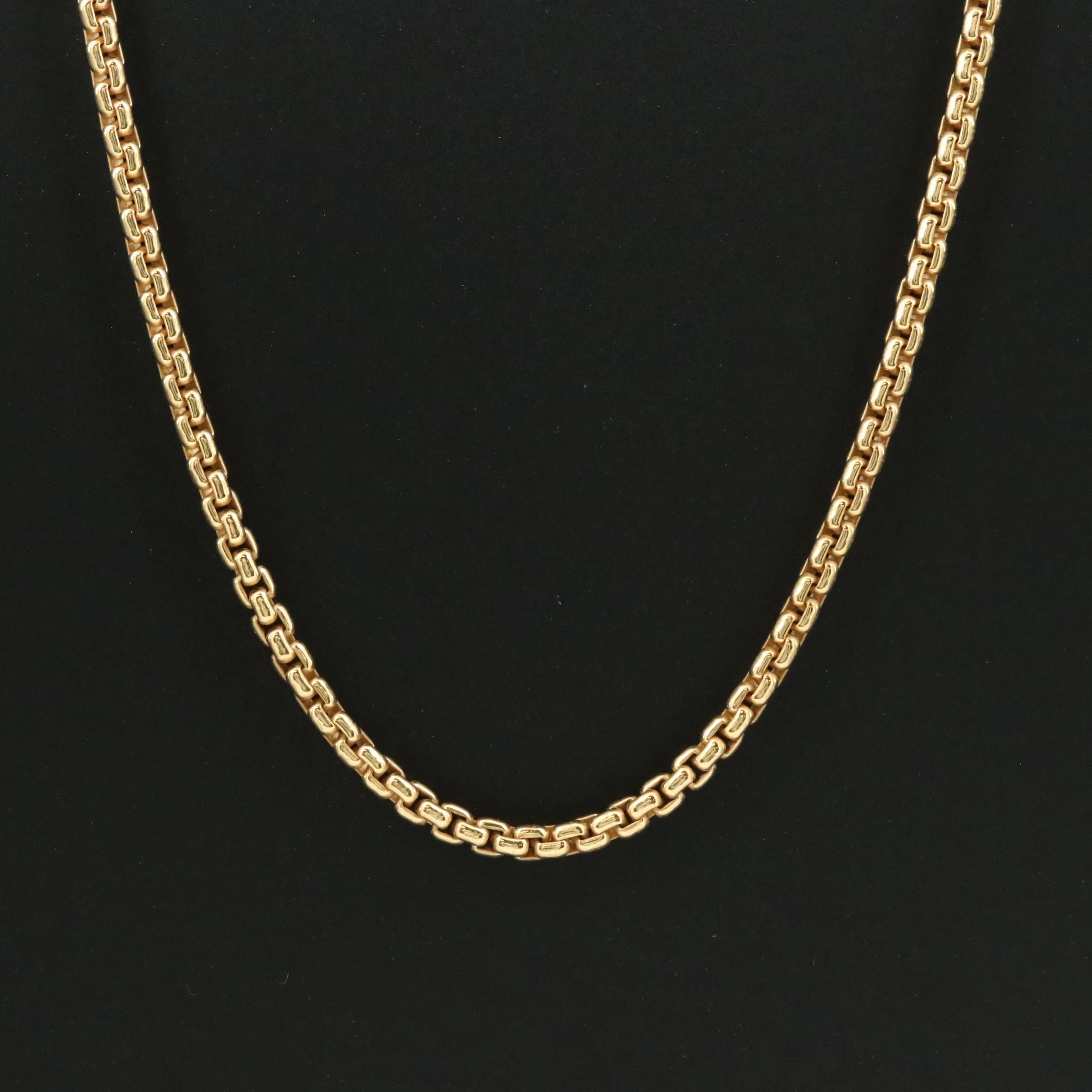 EFFY Sterling Box Chain Necklace
