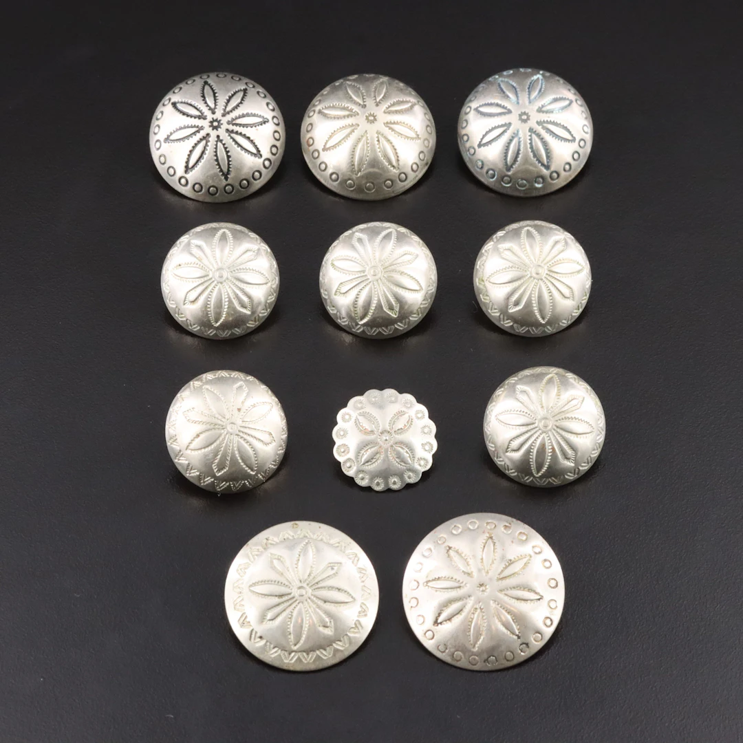 Southwestern Concho Button Collection