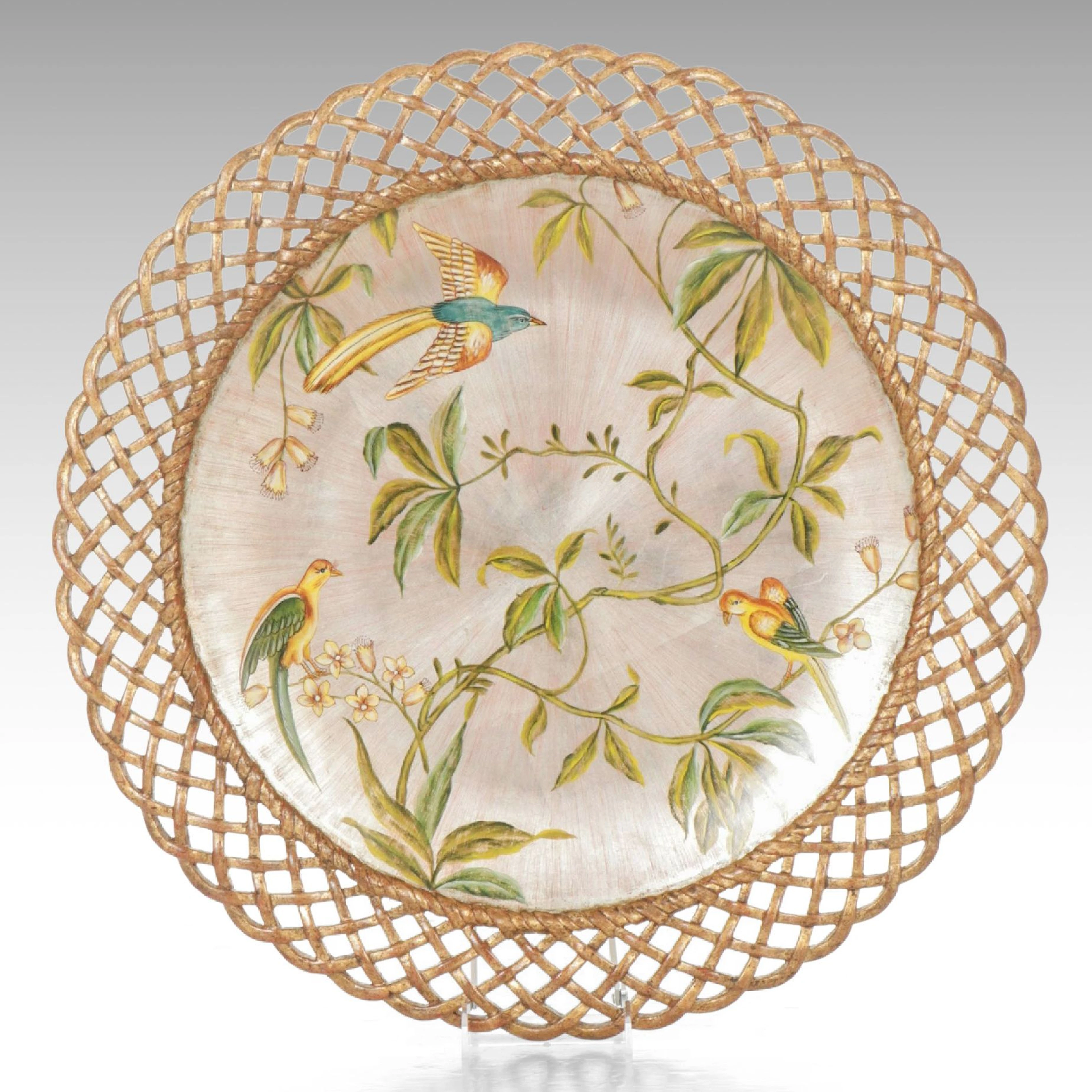 Castilian Hand Painted Decorative Charger