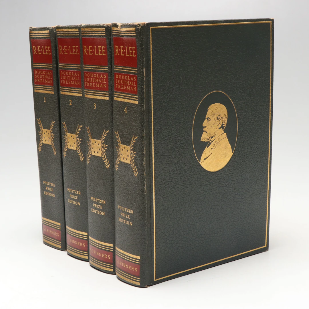 Pulitzer Prize Edition "R.E. Lee: A Biography" Set by Douglas Southall Freeman