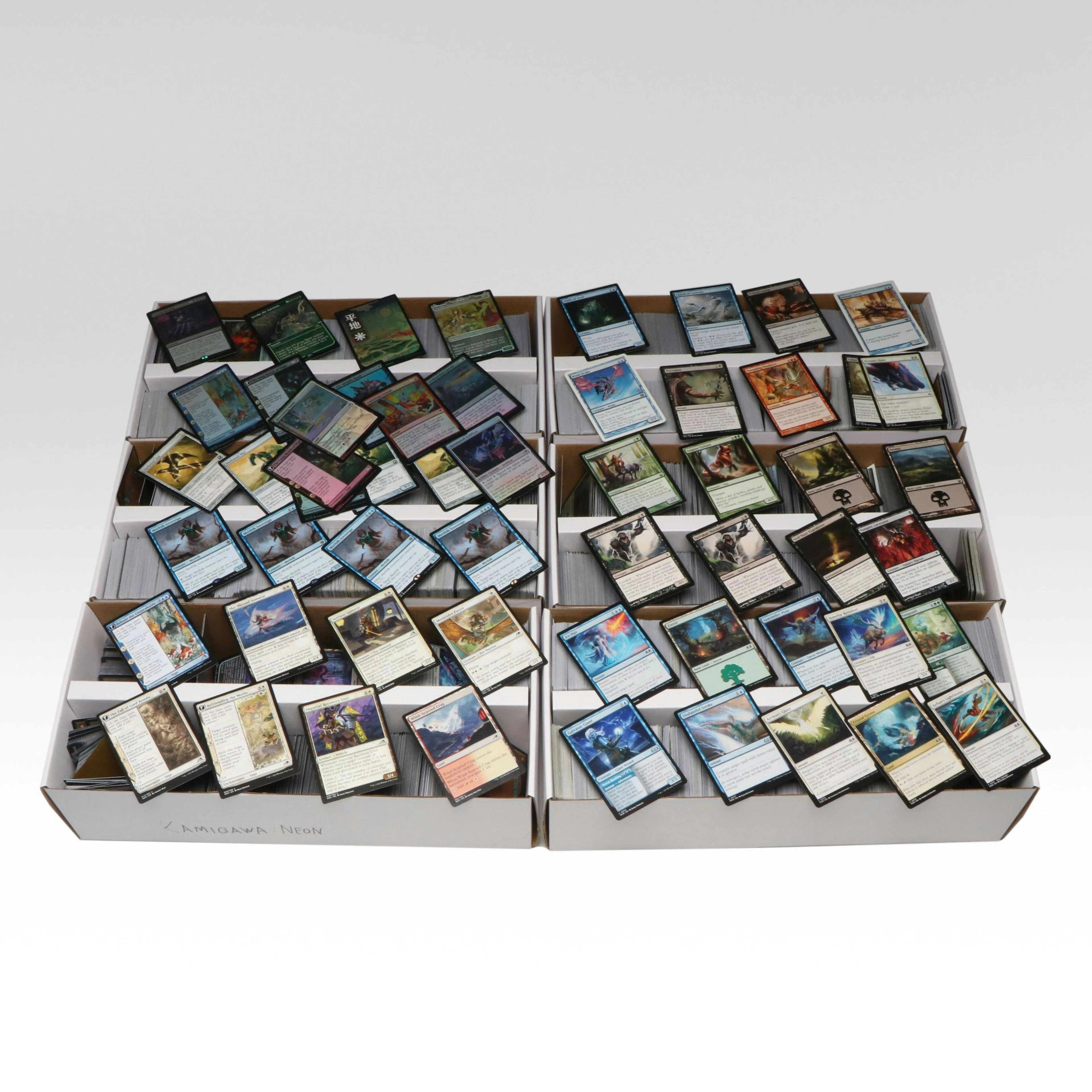 Magic: The Gathering Trading Cards Featuring Foils, Creatures, Instants