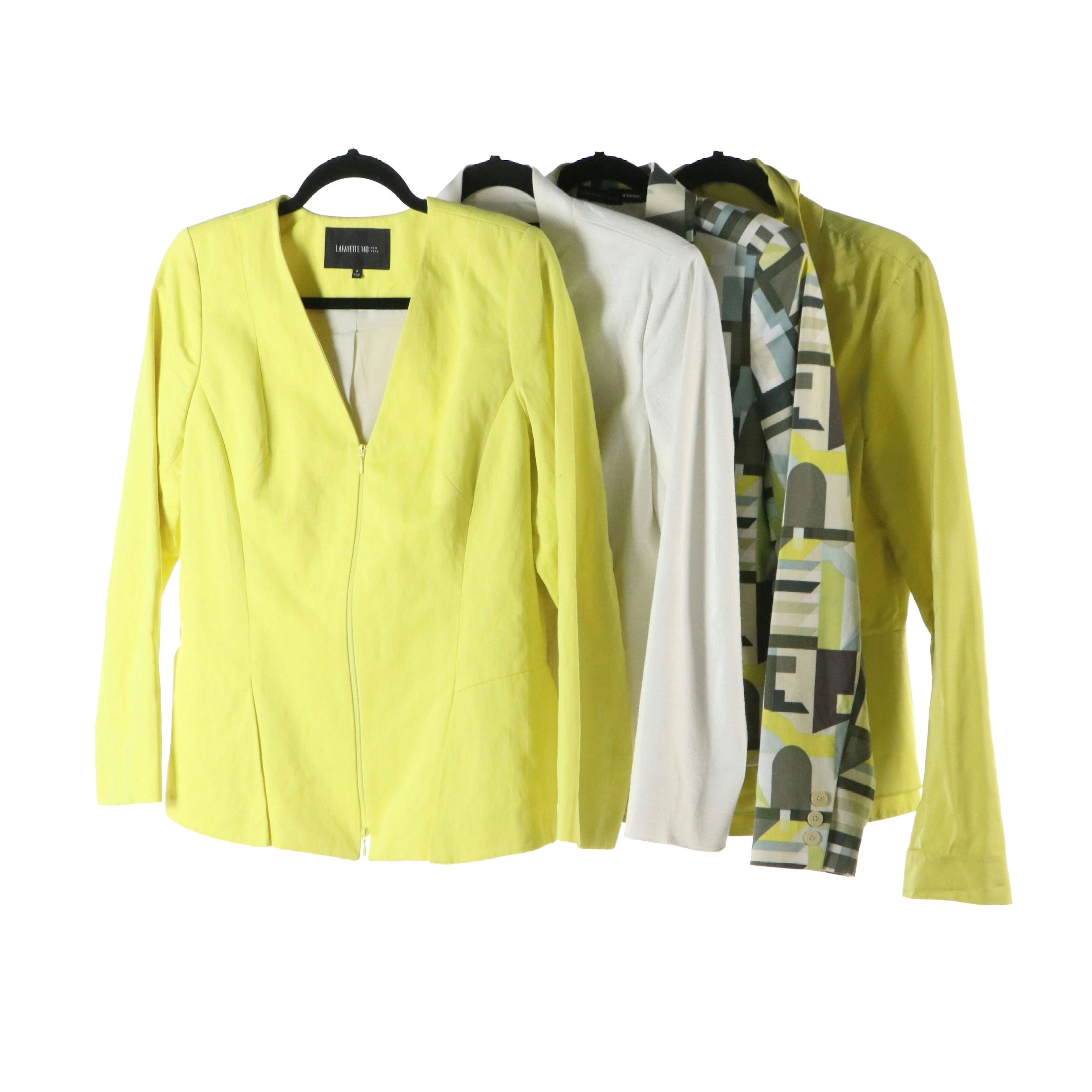 Lafayette 148 & Jones New York Zip Jackets w/ Linda Allard Ellen Tracy Jacket