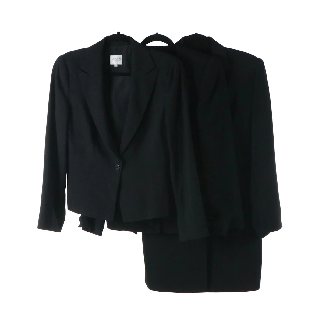 Armani Collezioni and Raul Blanco Blazers with Clio Button-Front Blazer Jacket