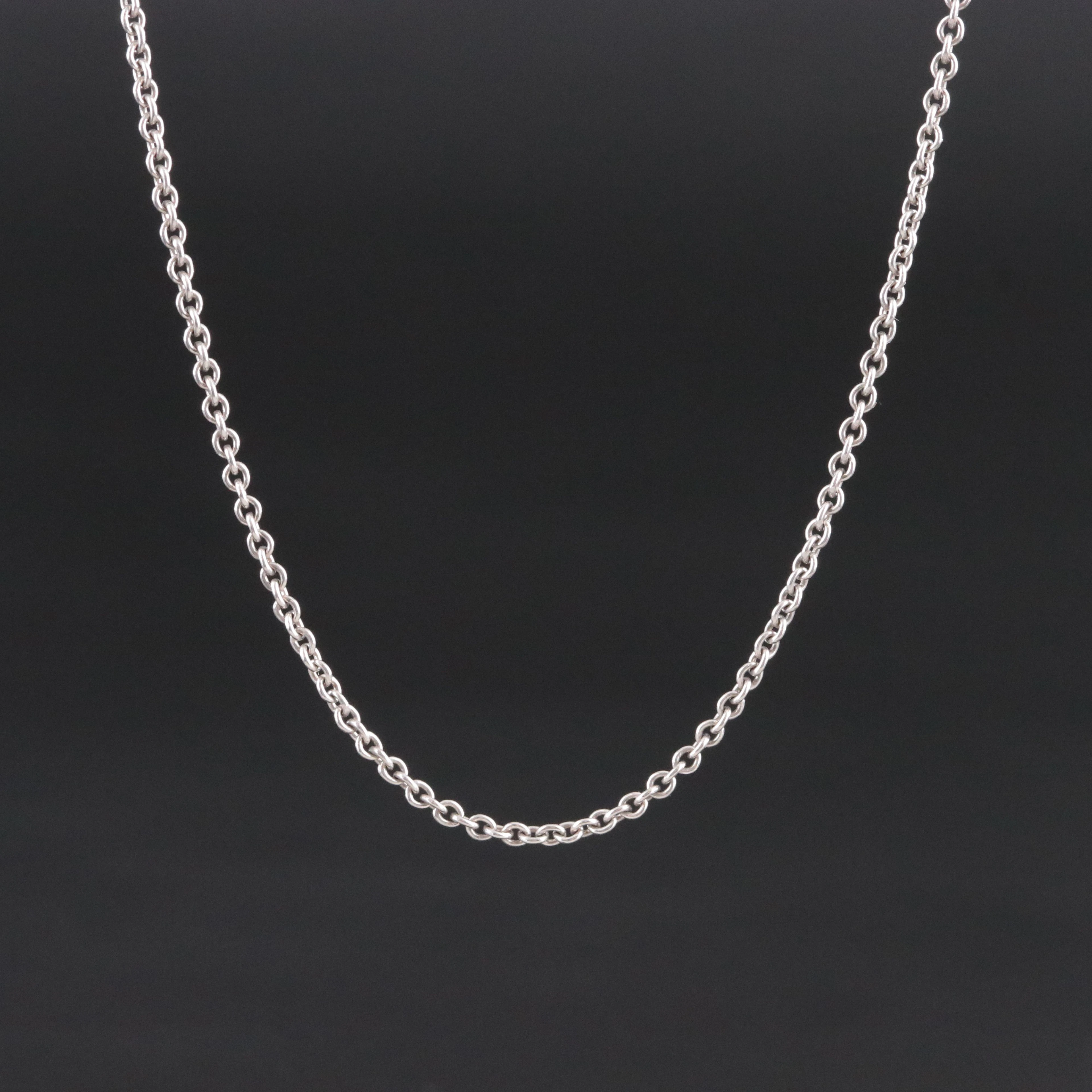 James Avery Sterling Cable Chain Necklace