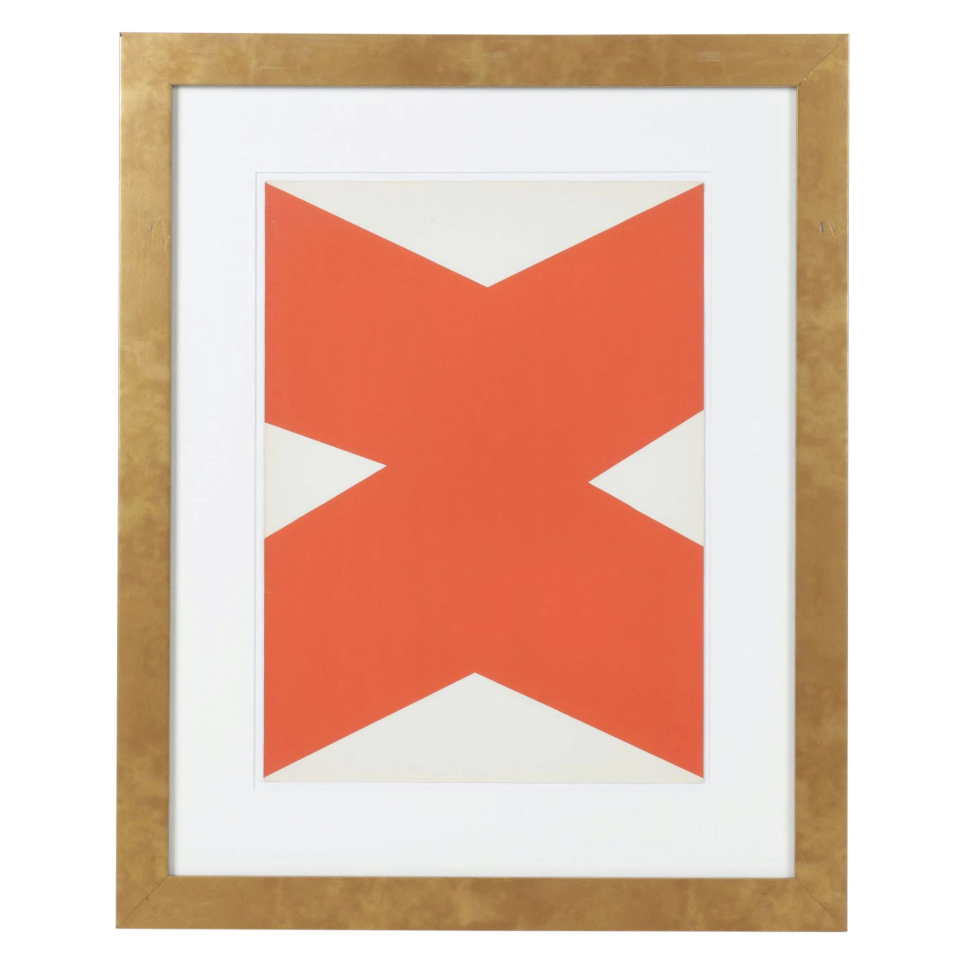 Ellsworth Kelly Lithograph for "Derrière le Miroir," 1958