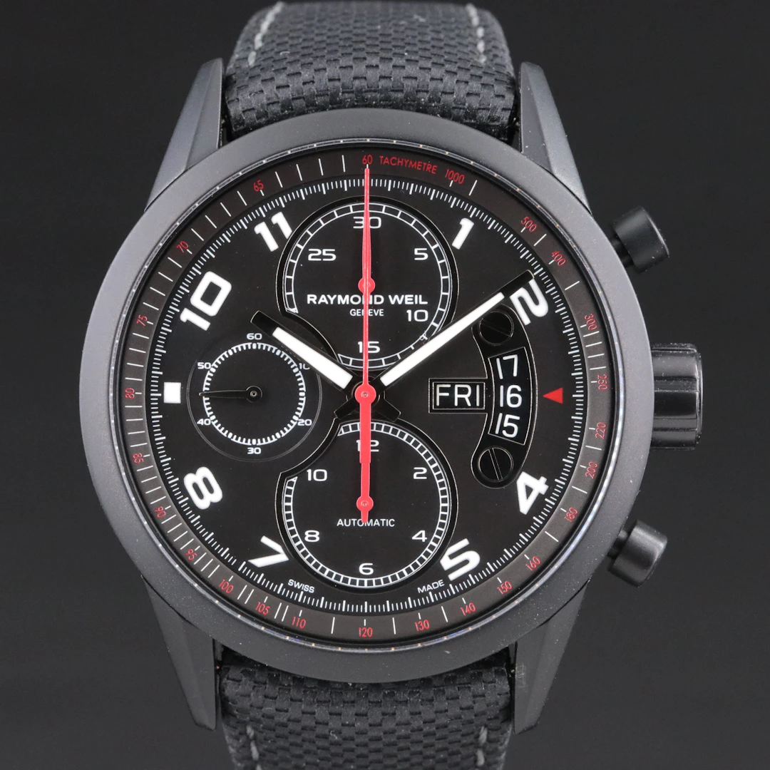 Raymond Weil Freelancer Chrono Urban Black PVD Automatic Watch
