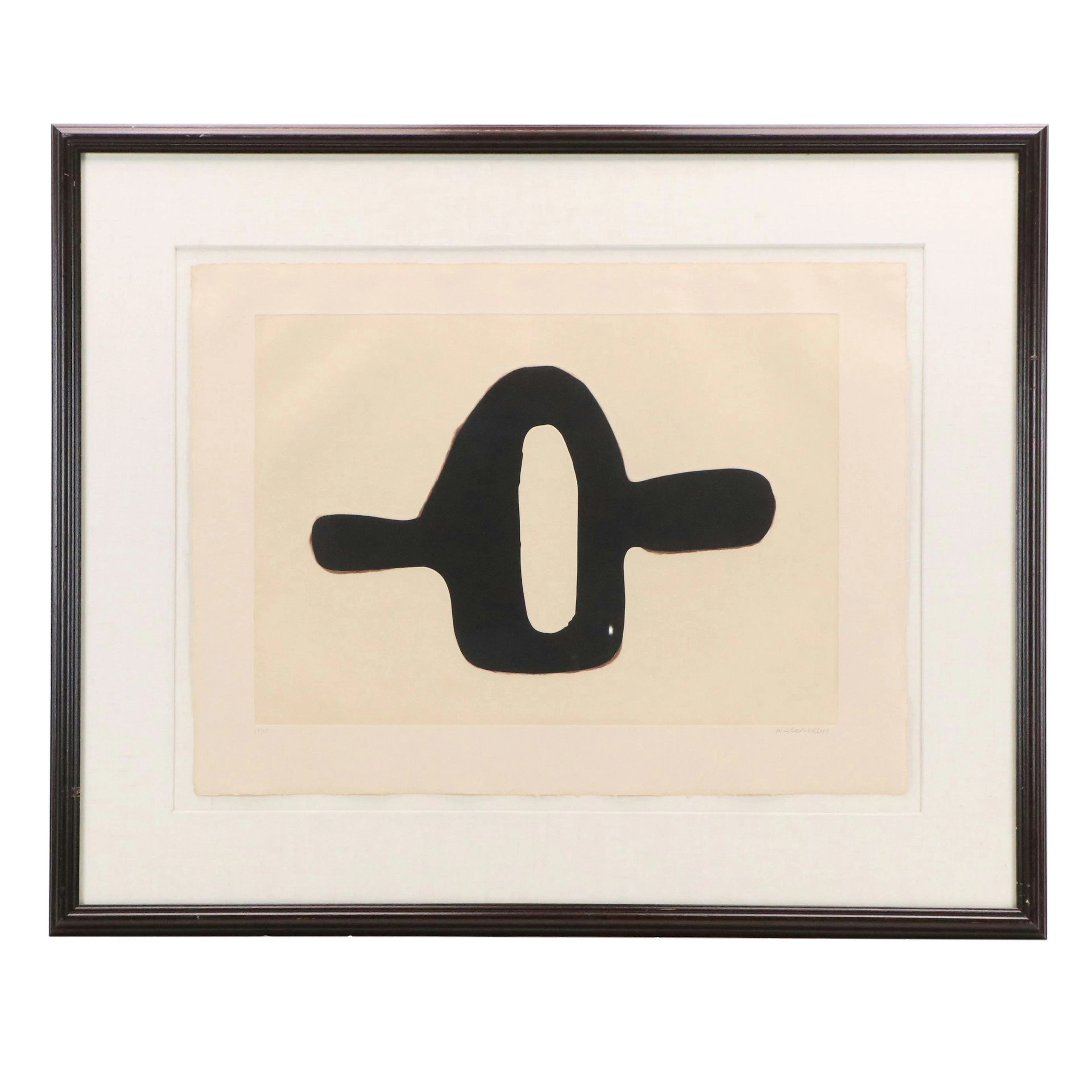 Conrad Marca-Relli Etching with Aquatint "Composition VII," 1977