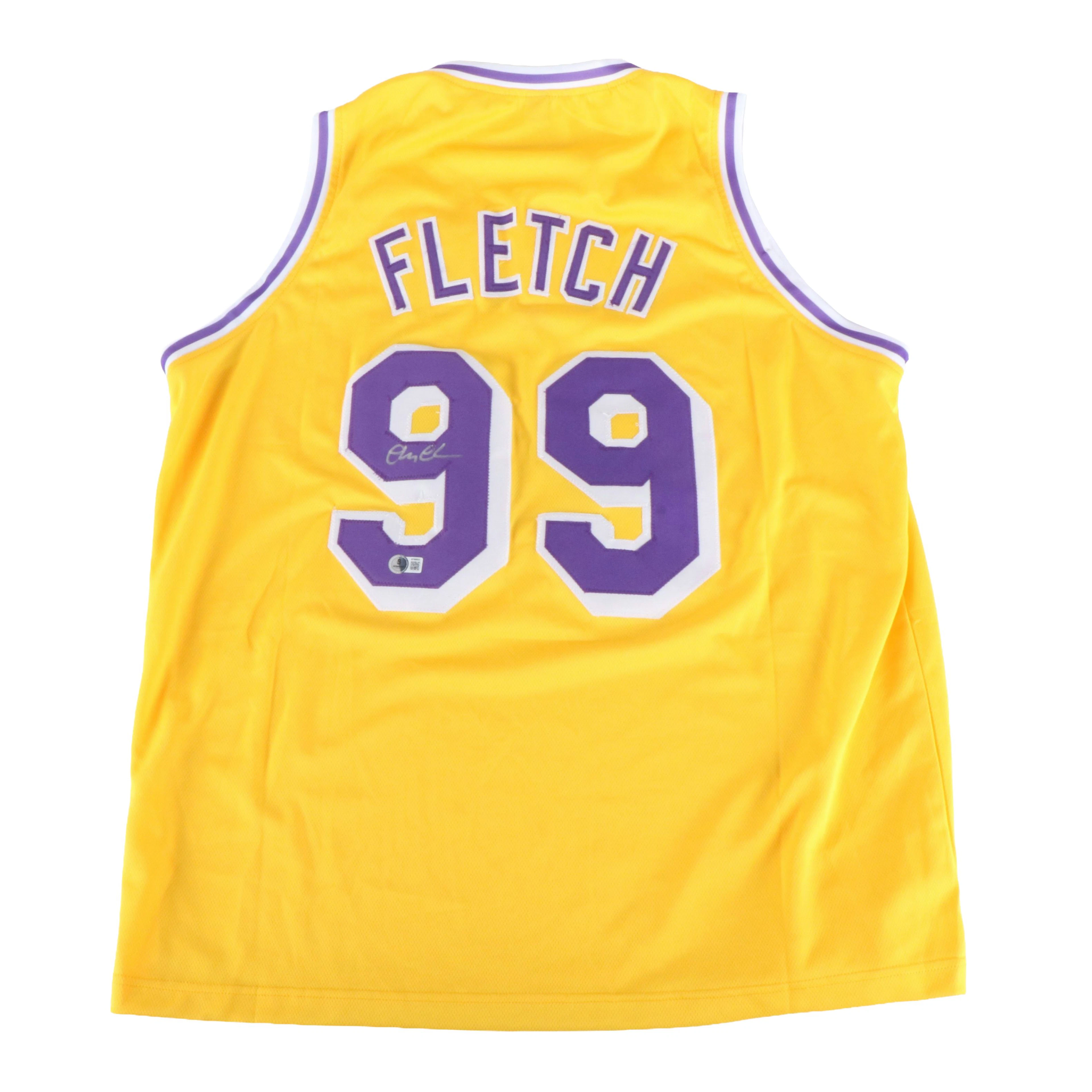 Chevy Chase Signed "Fletch" Los Angeles Lakers Basketball Jersey, Beckett