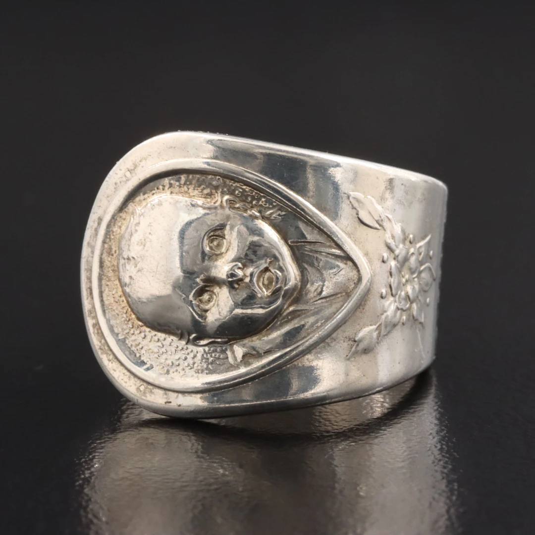 Vintage Oneida Gerber Spoon Ring, 1970s