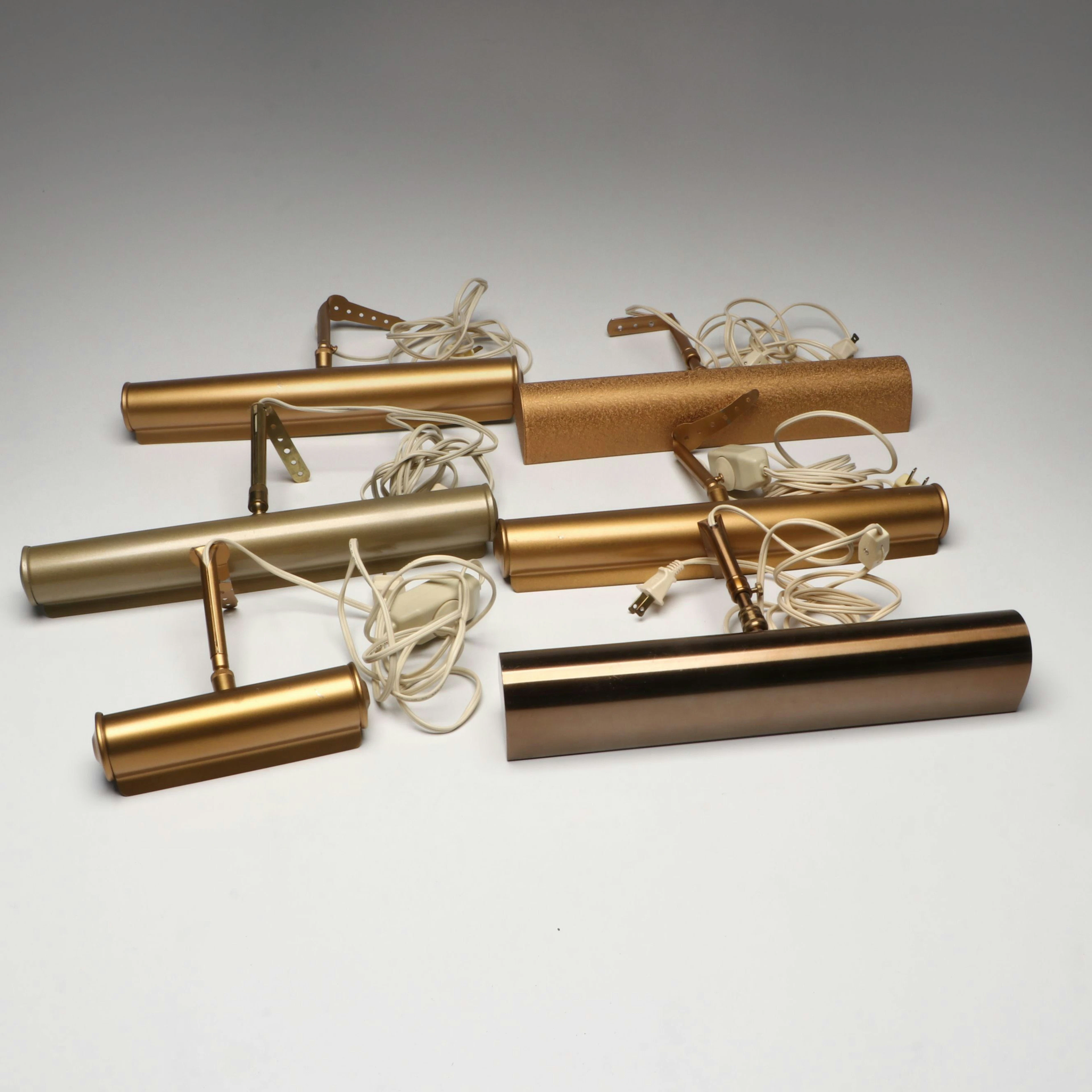 Brass Finish and Other Metal Picture Lights