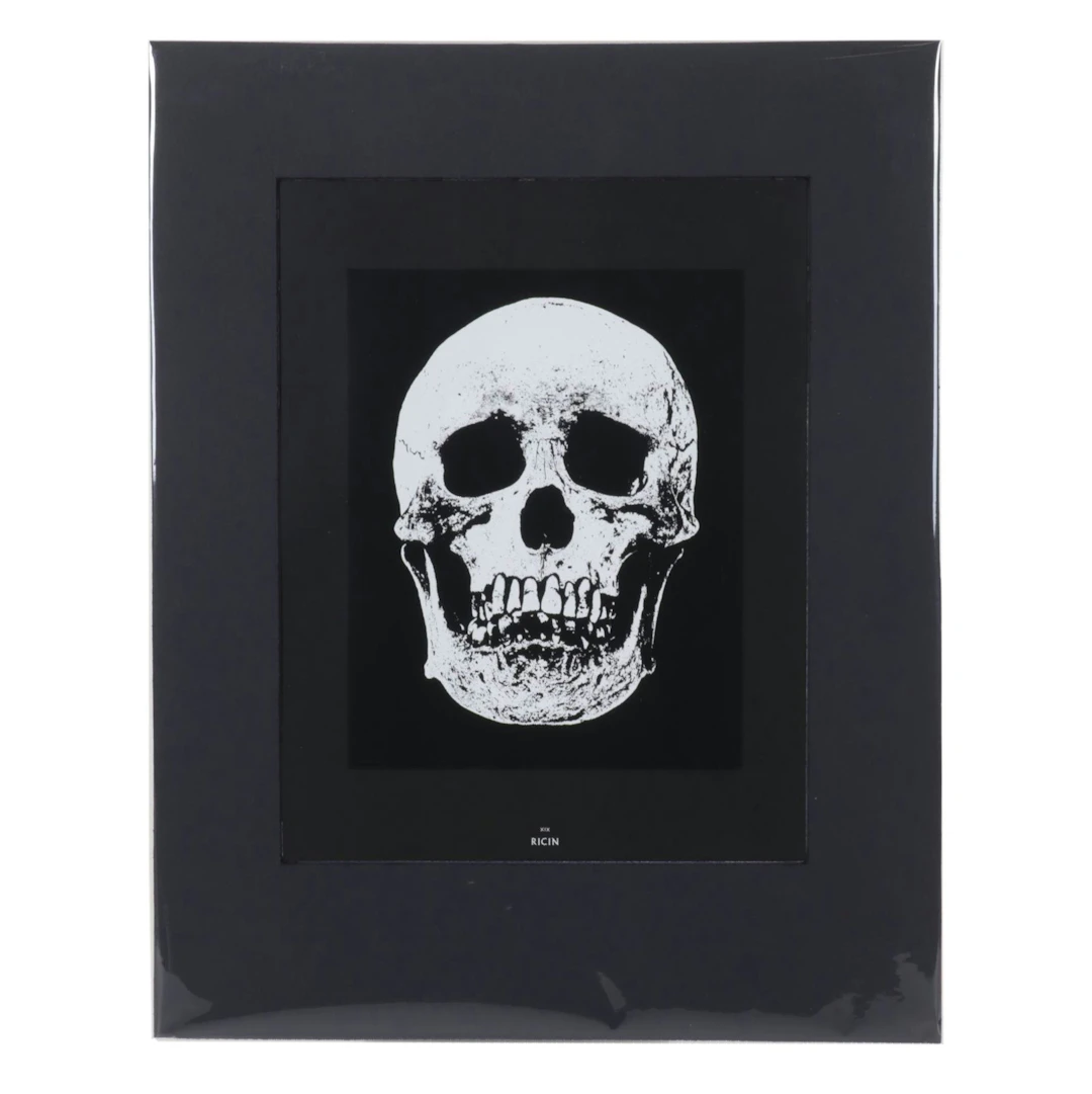 Damien Hirst Lithograph "Ricin" from "Poisons" Series, 2011