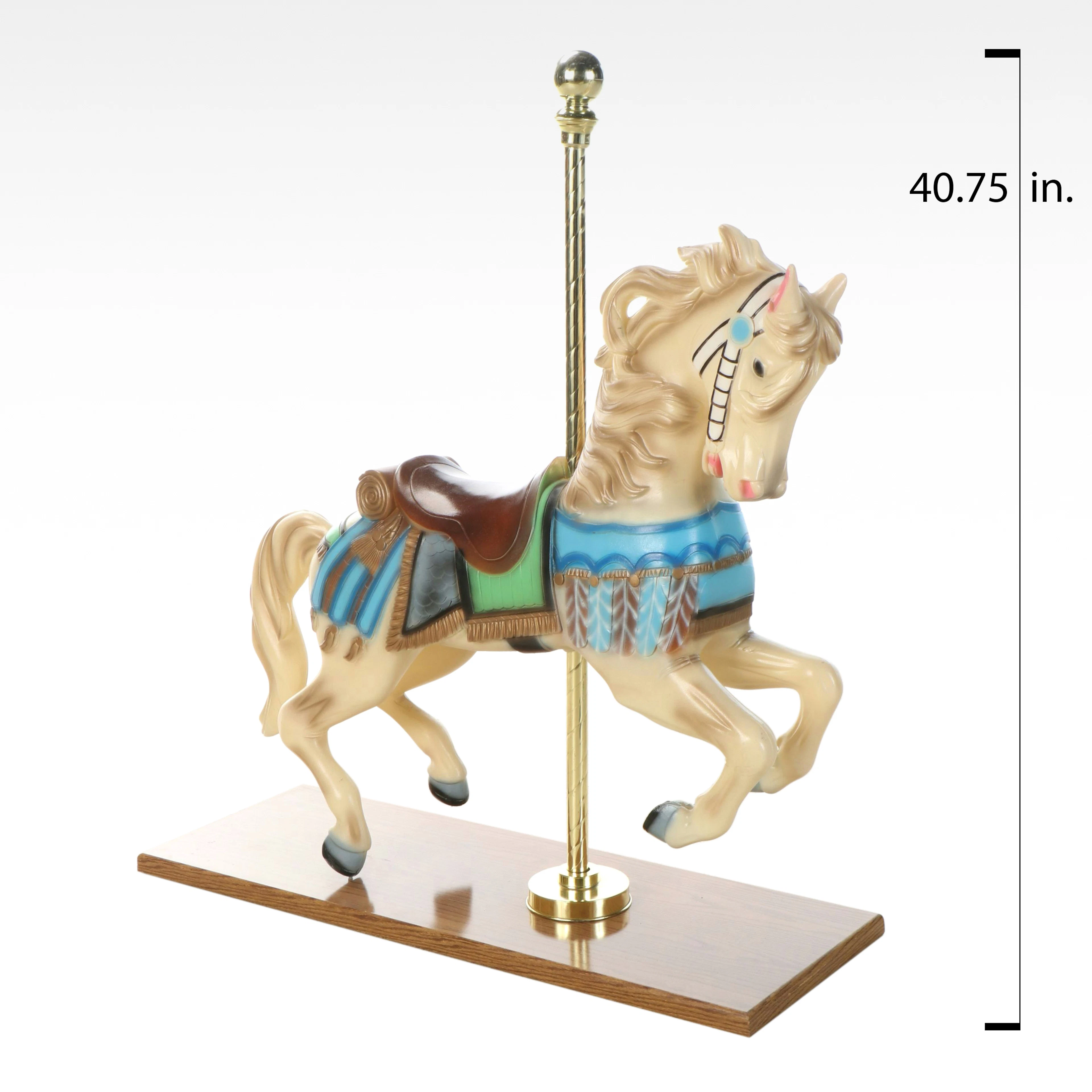 Floor Standing Decorative Carousel Horse
