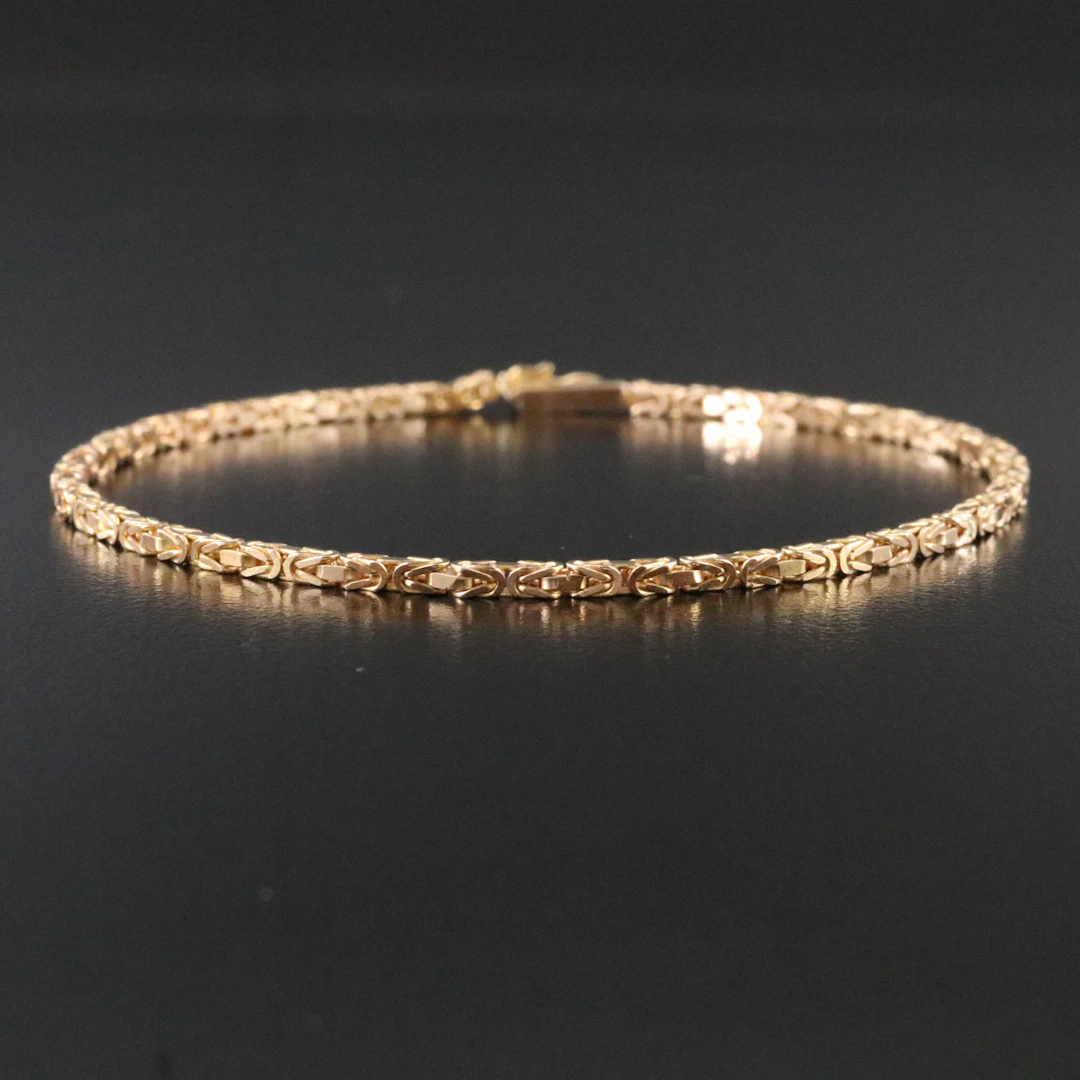 14K Byzantine Chain Bracelet