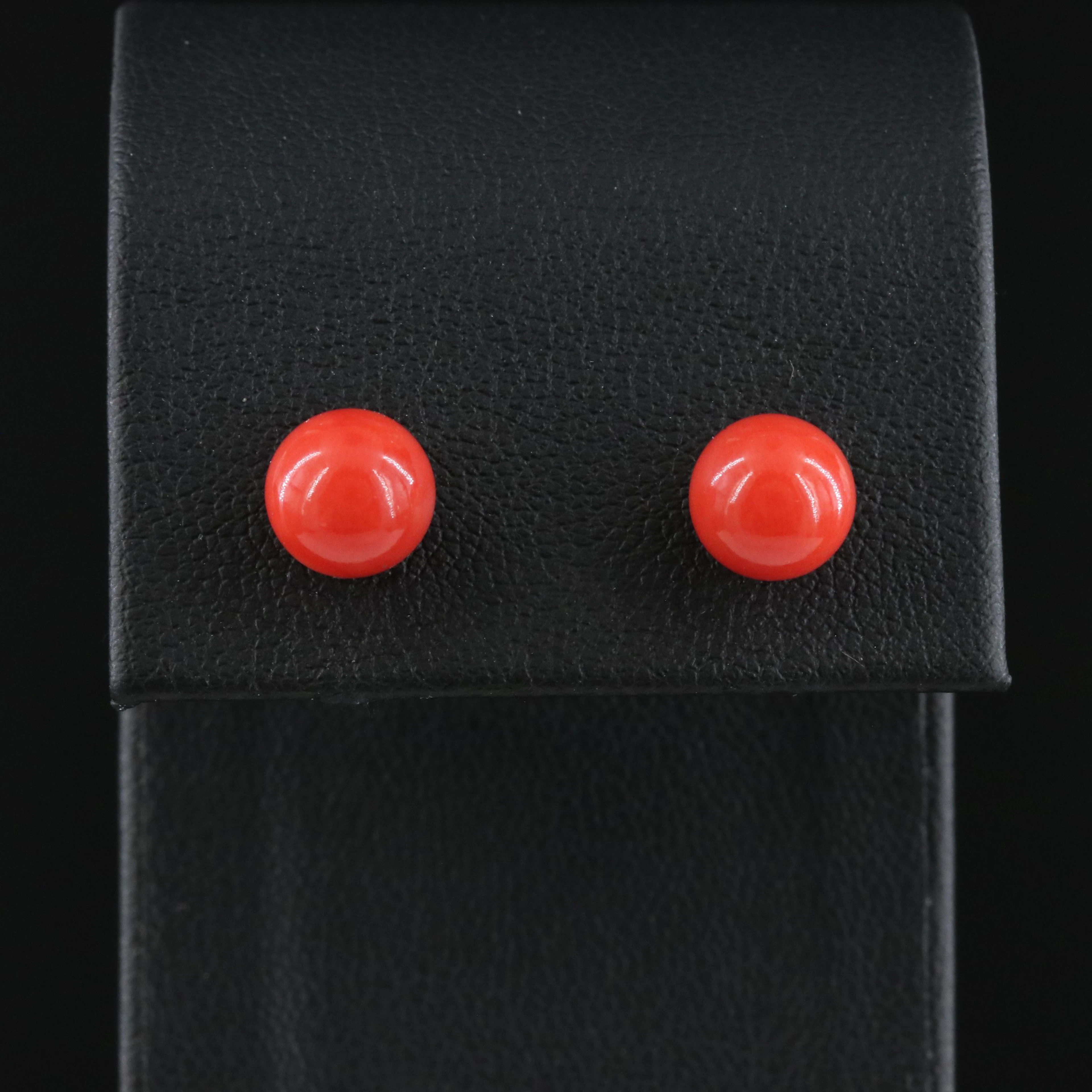 10K Coral Earrings