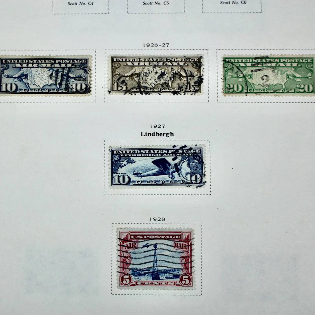 U.S. Airmail, Special Delivery, Parcel Post, Postage Due, and Official Stamps