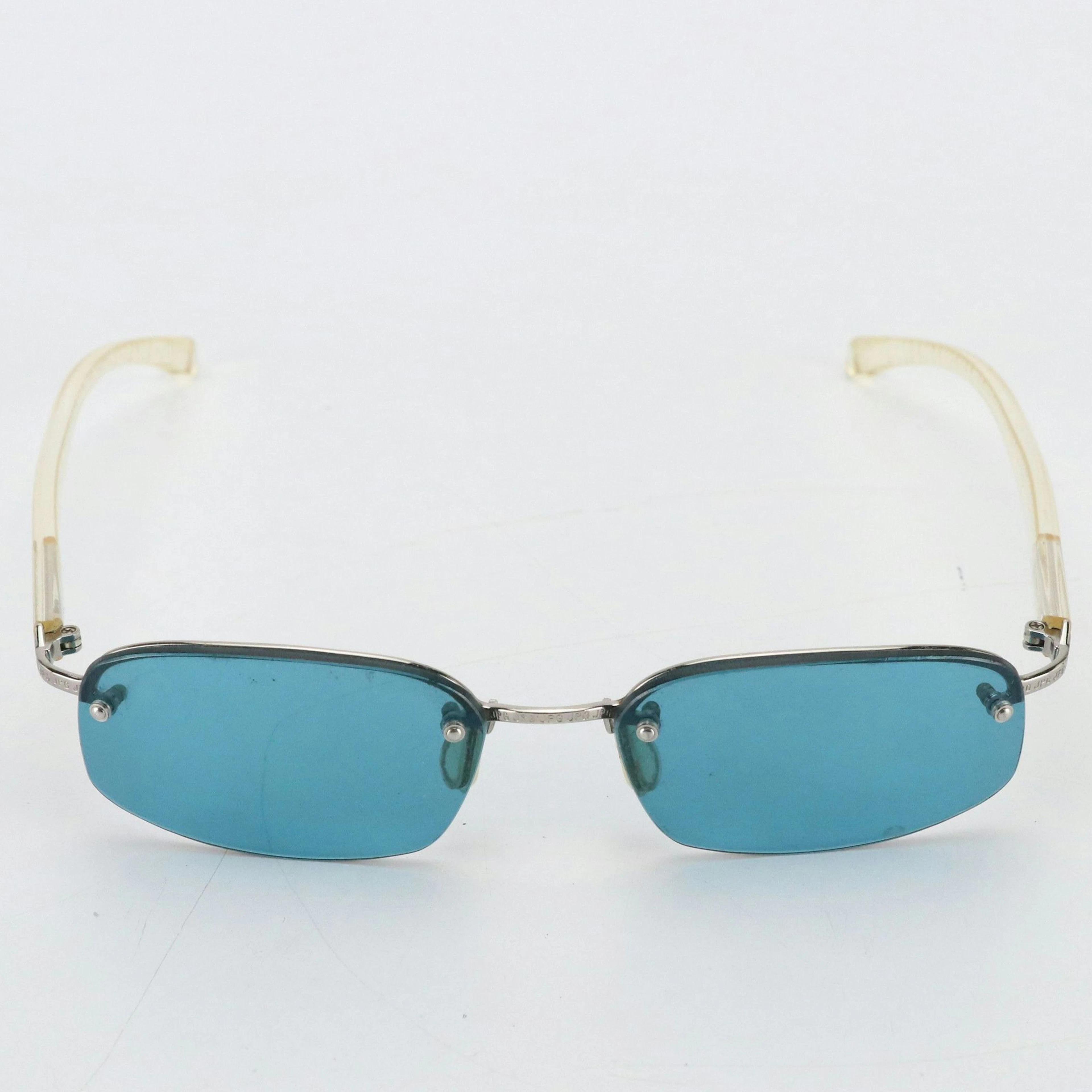 Jean Paul Gaultier 58-0034 Semi-Rimless Sunglasses with Case
