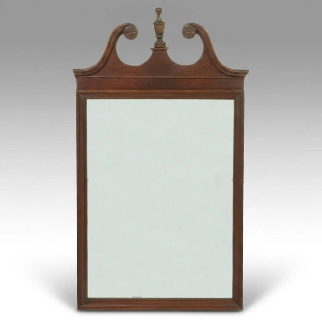 Chippendale Style Carved Wood Wall Mirror