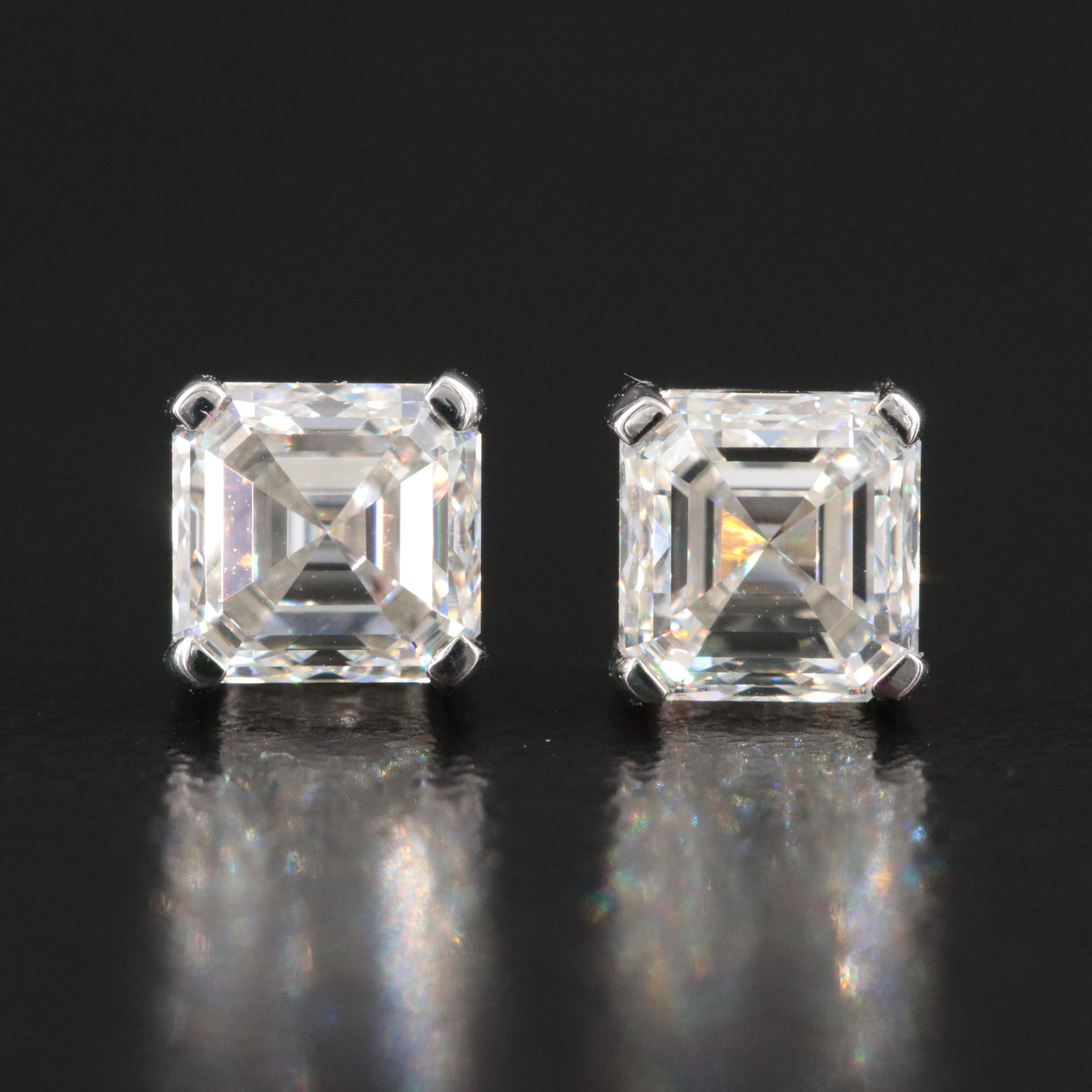 Platinum 2.00 CTW Diamond Earrings